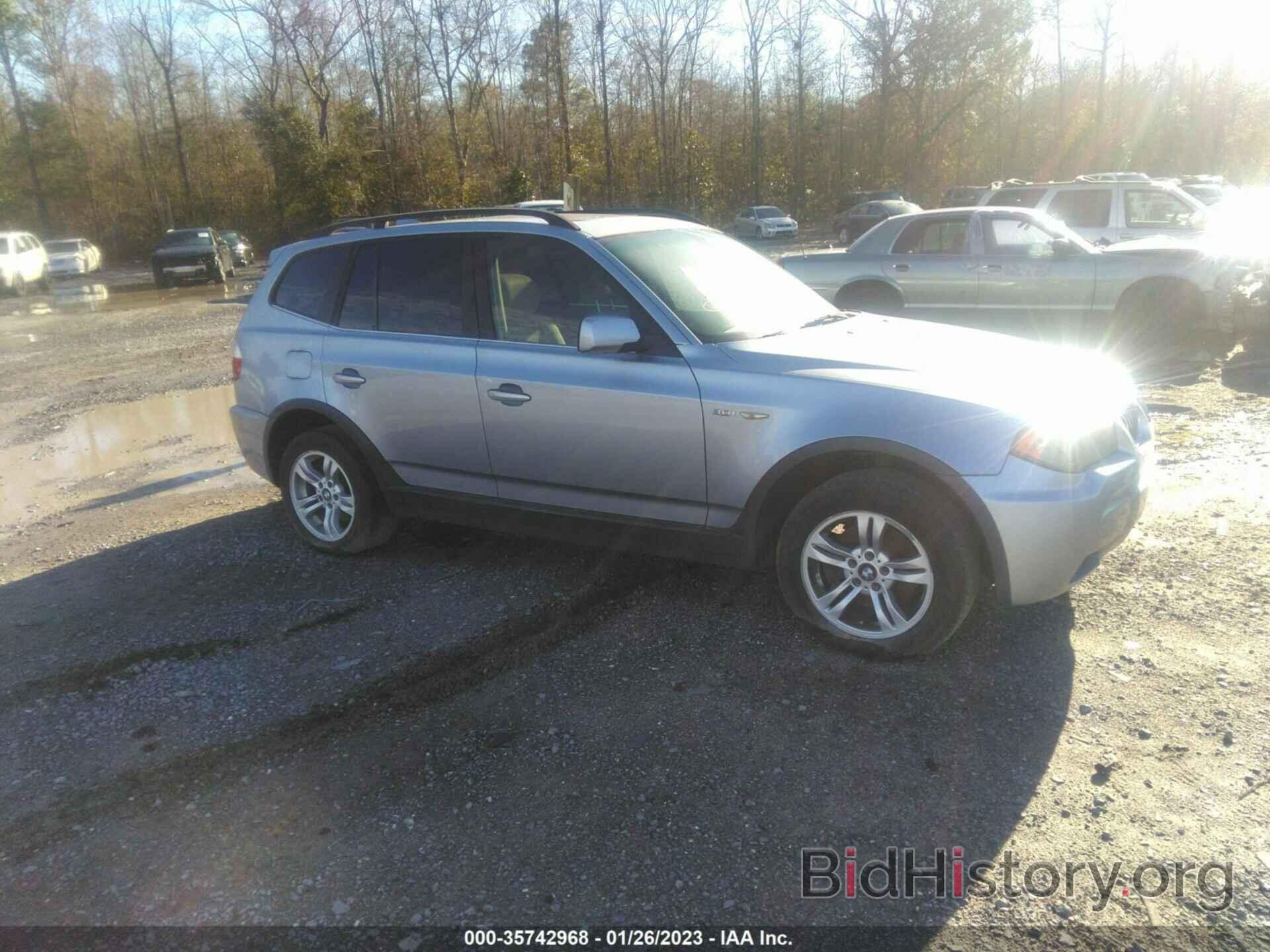 Photo WBXPA934X6WG89653 - BMW X3 2006