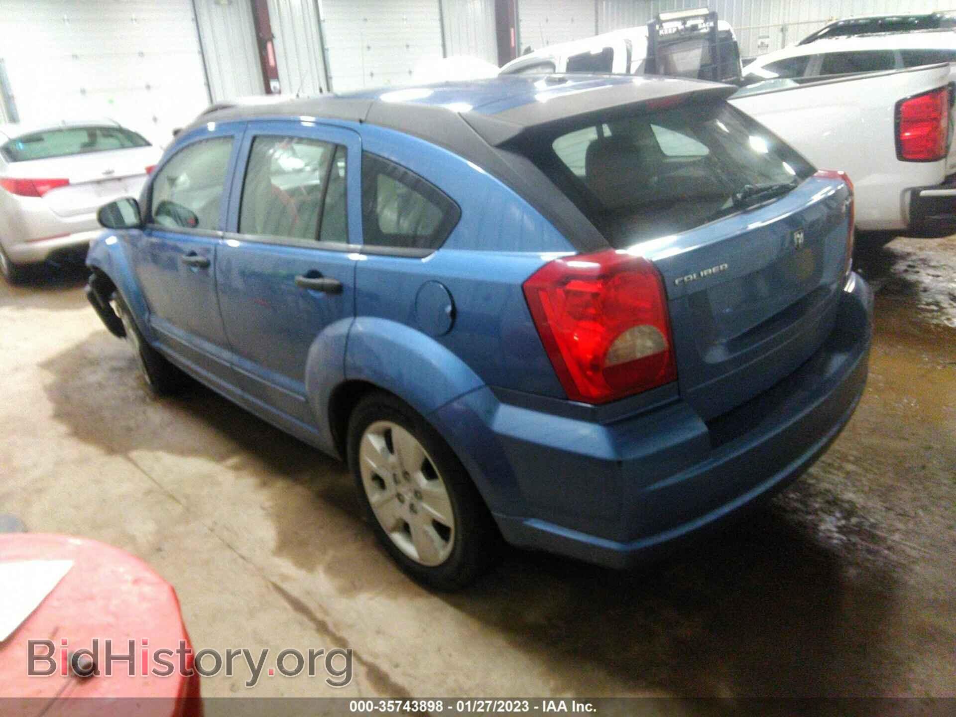 2007 DODGE CALIBER - VIN: 1B3HB48B47D526288 - Фото 3