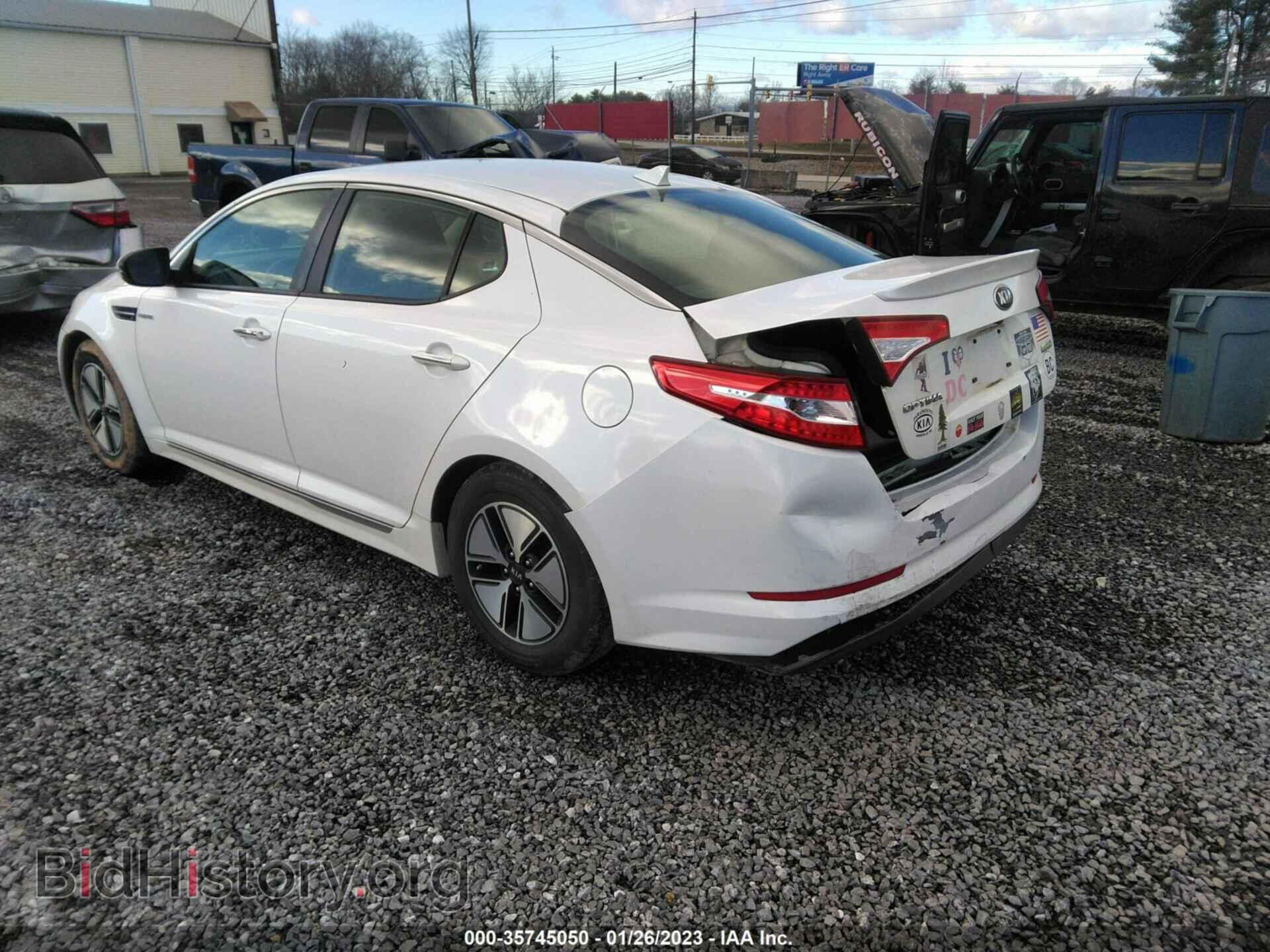 2013 KIA OPTIMA HYBRID - VIN: KNAGM4AD7D5052257 - Фото 3