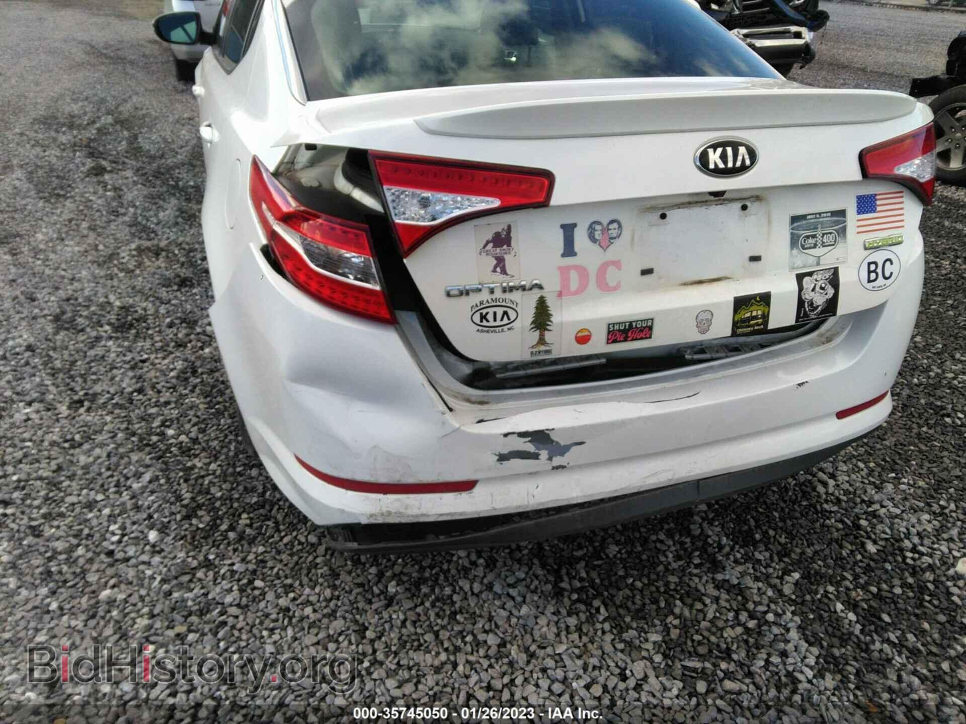 2013 KIA OPTIMA HYBRID - VIN: KNAGM4AD7D5052257 - Фото 6
