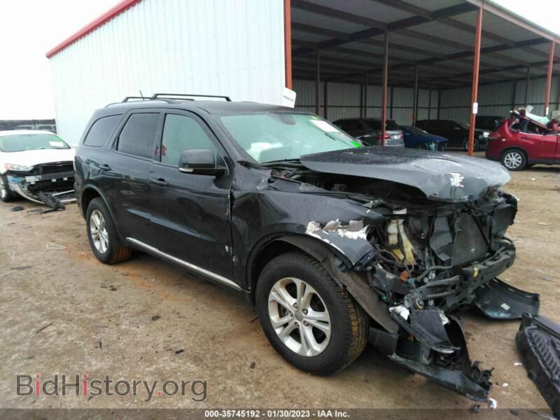 2011 Dodge DURANGO Crew (VIN 1D4SD4GT2BC685739) — фото 1 из 11, IAAI, повреждение: передняя часть