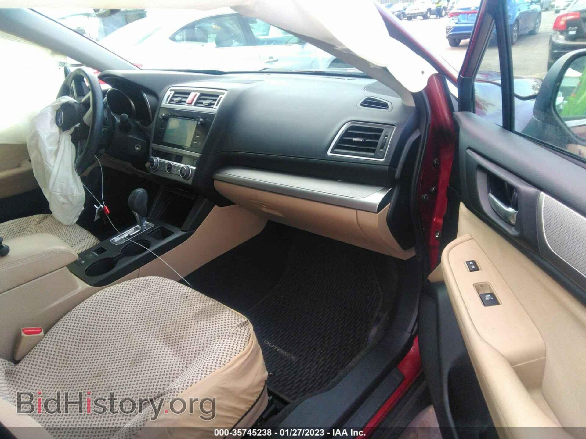 2015 SUBARU OUTBACK - VIN: 4S4BSBCCXF3211018 - Фото 5