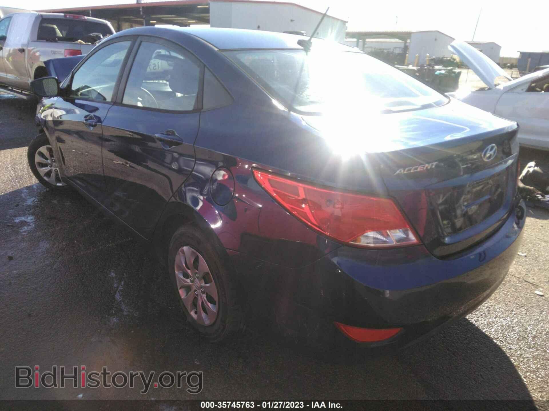 2017 HYUNDAI ACCENT - VIN: KMHCT4AE6HU236433 - Фото 3