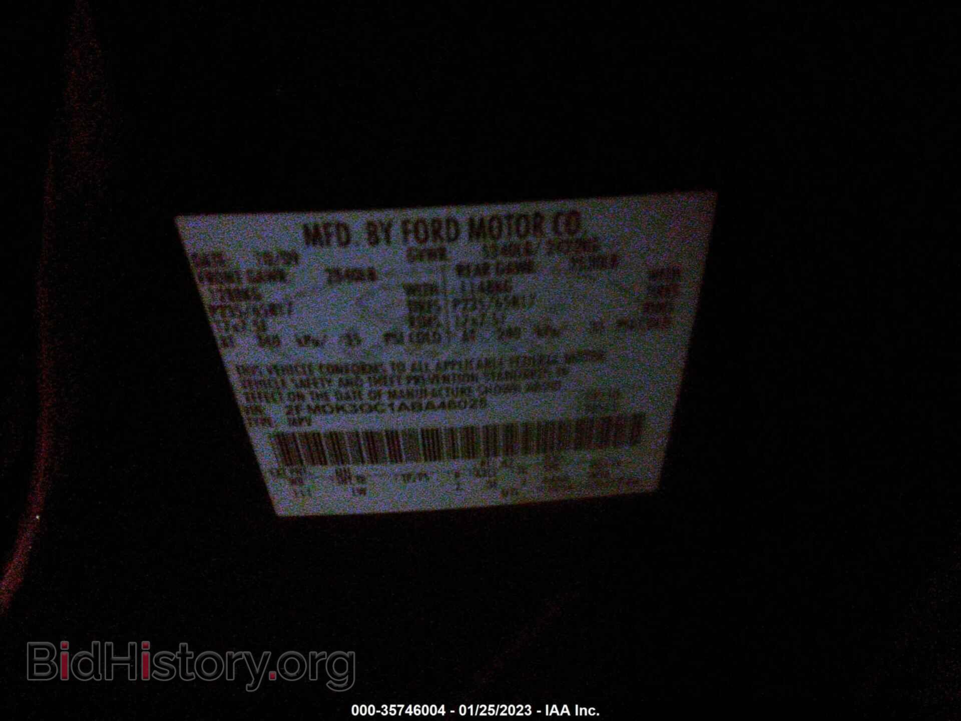 2010 FORD EDGE - VIN: 2FMDK3GC1ABA46025 - Фото 9