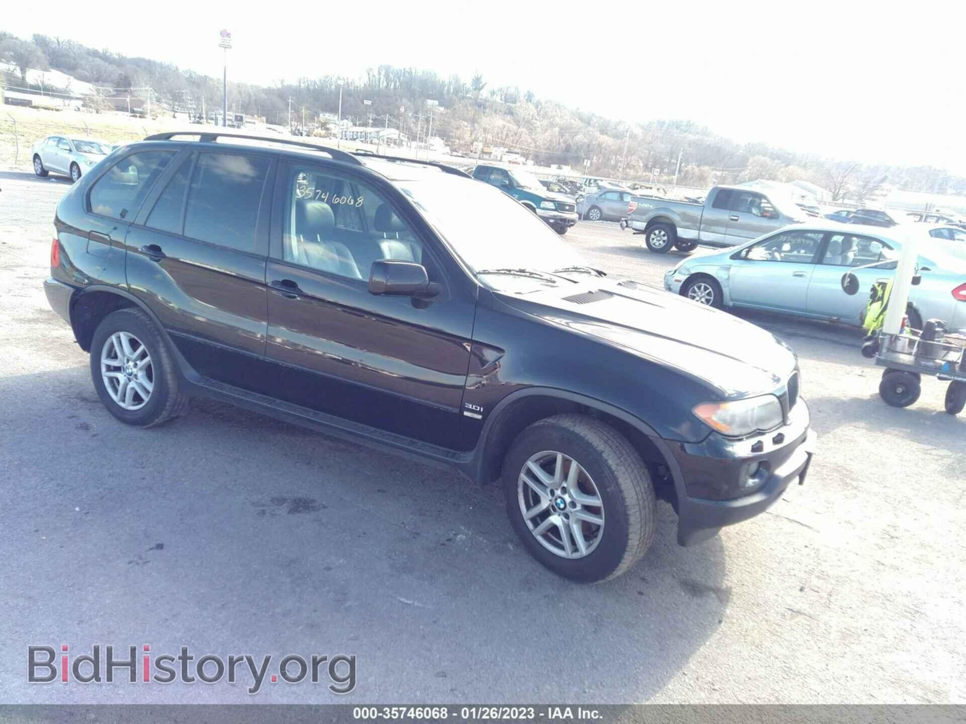 Фотография 5UXFA13566LY40407 - BMW X5 2006