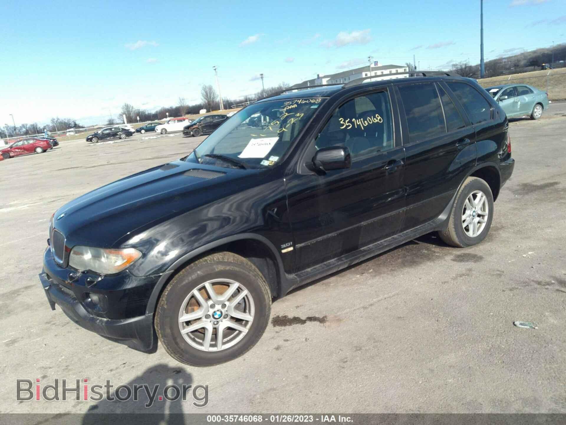 2006 BMW X5 - VIN: 5UXFA13566LY40407 - Фото 2
