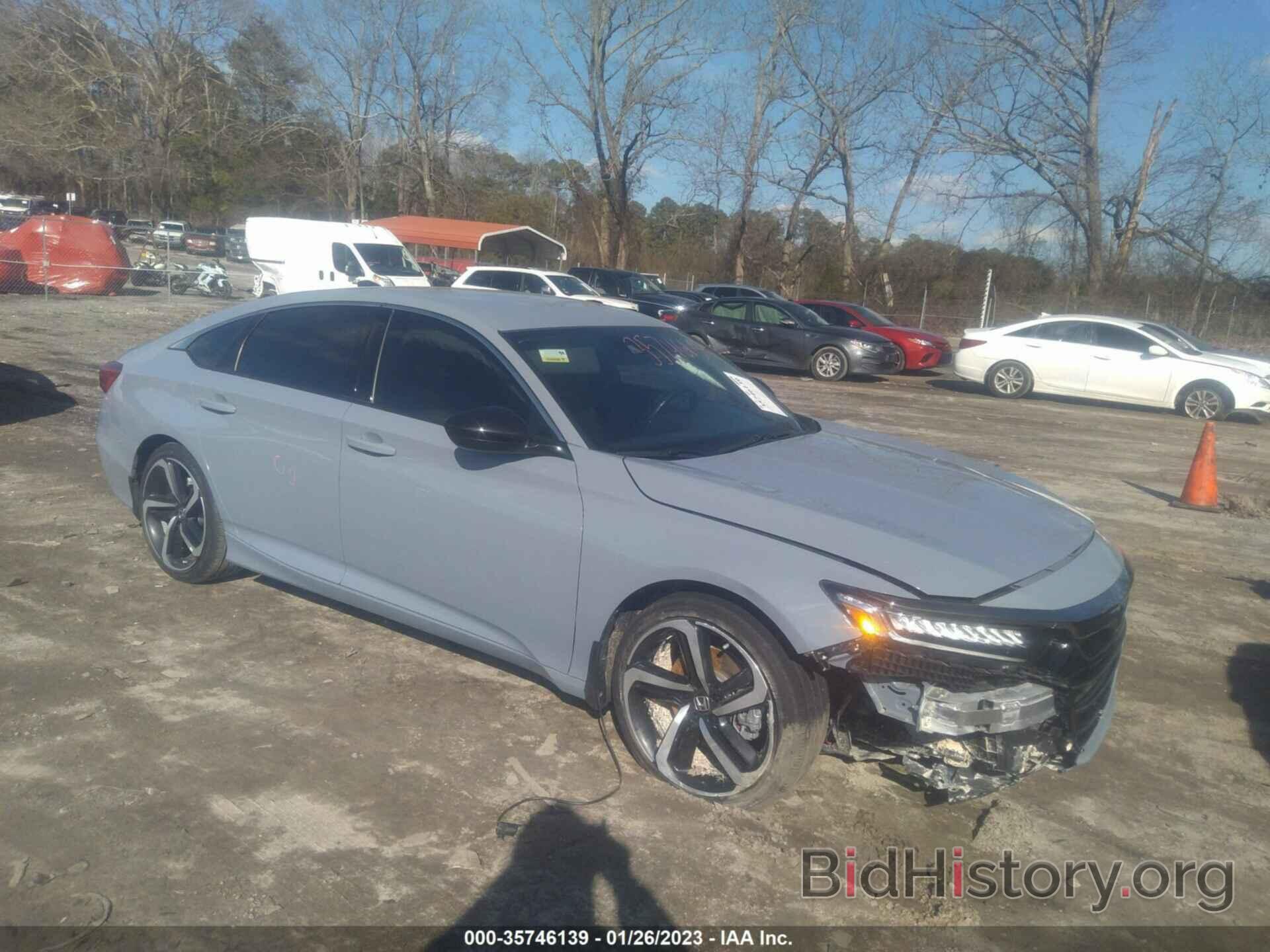 Photo 1HGCV1F32NA031839 - HONDA ACCORD SEDAN 2022