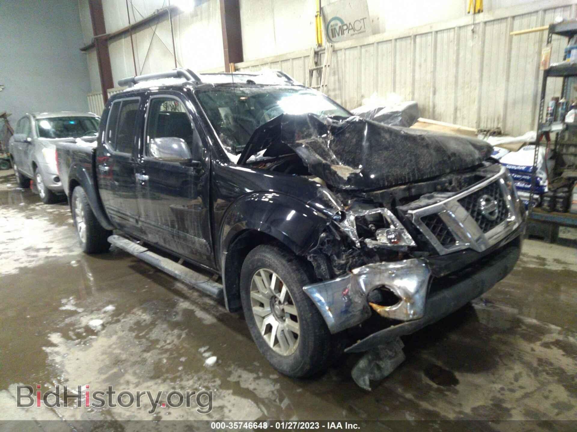 Photo 1N6AD0EV5CC461630 - NISSAN FRONTIER 2012