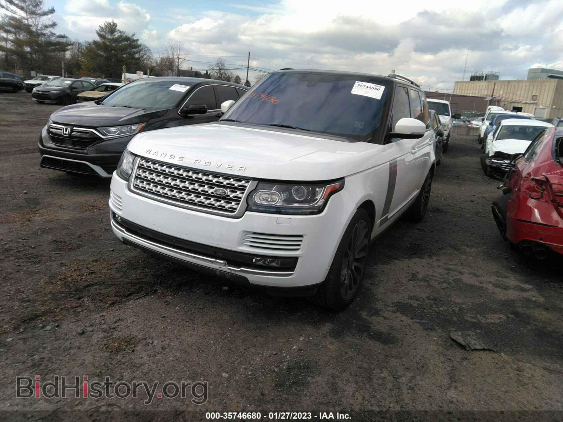 2016 LAND ROVER RANGE ROVER - VIN: SALGS2EF3GA302932 - Фото 2