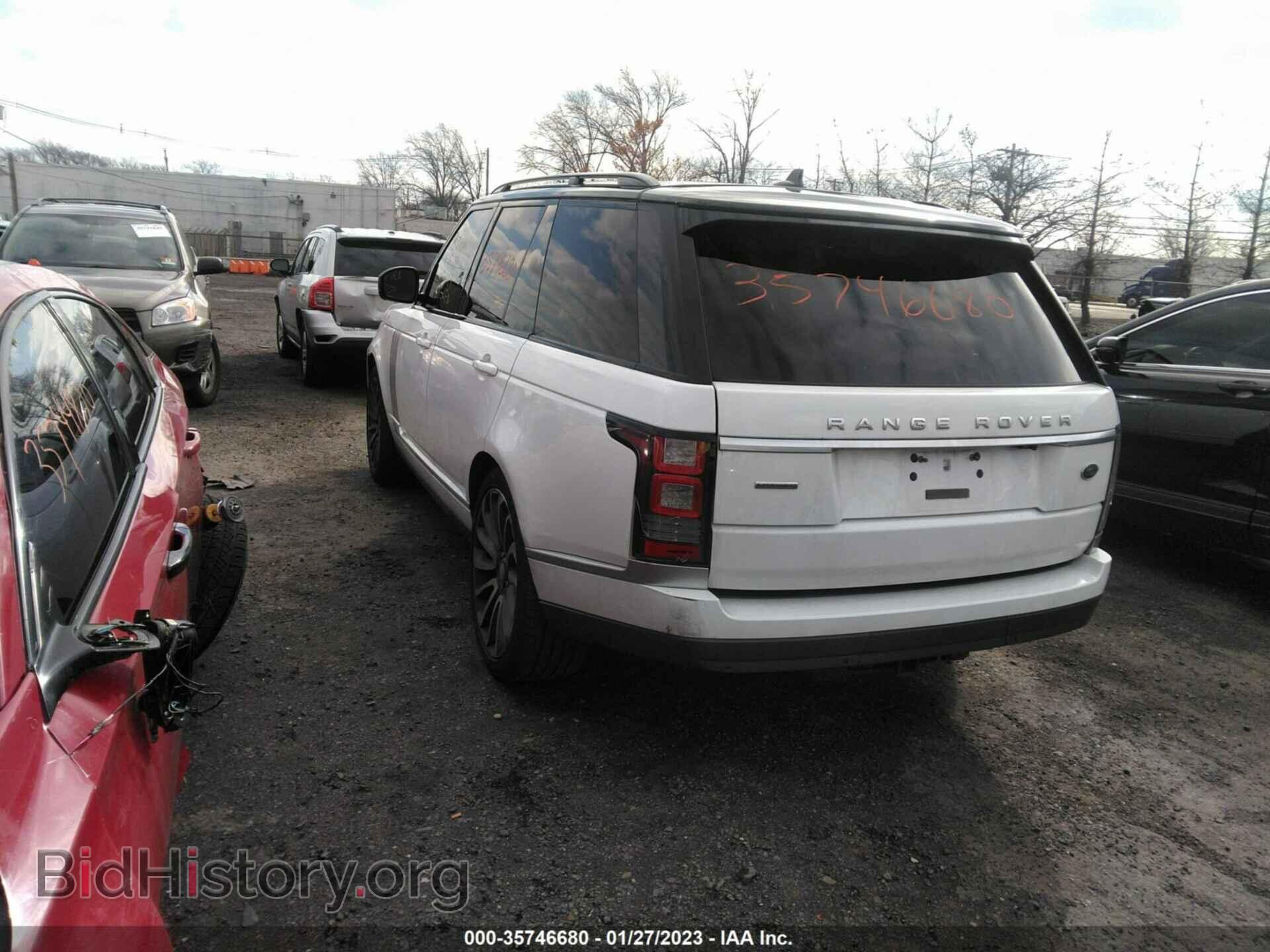 2016 LAND ROVER RANGE ROVER - VIN: SALGS2EF3GA302932 - Фото 3