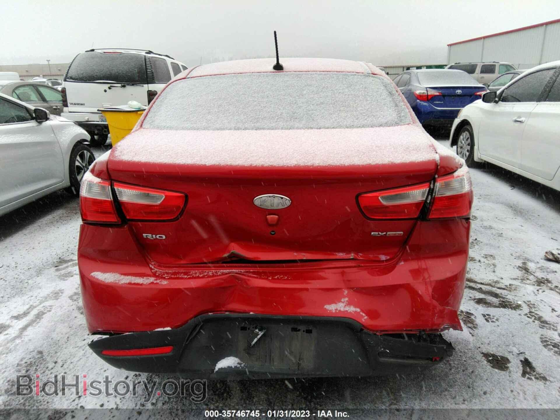 2012 KIA RIO - VIN: KNADN4A31C6033882 - Фото 6