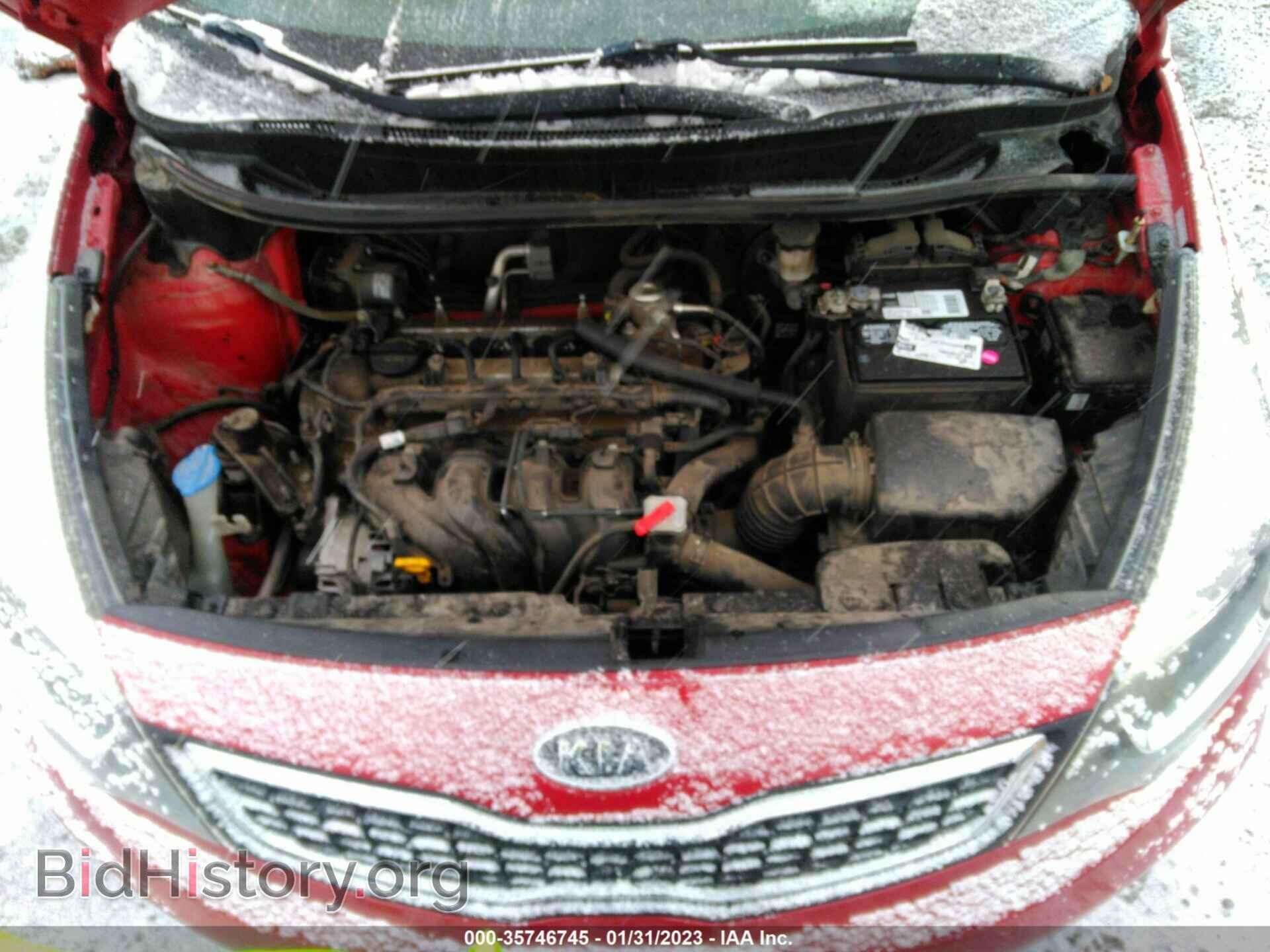 2012 KIA RIO - VIN: KNADN4A31C6033882 - Фото 10