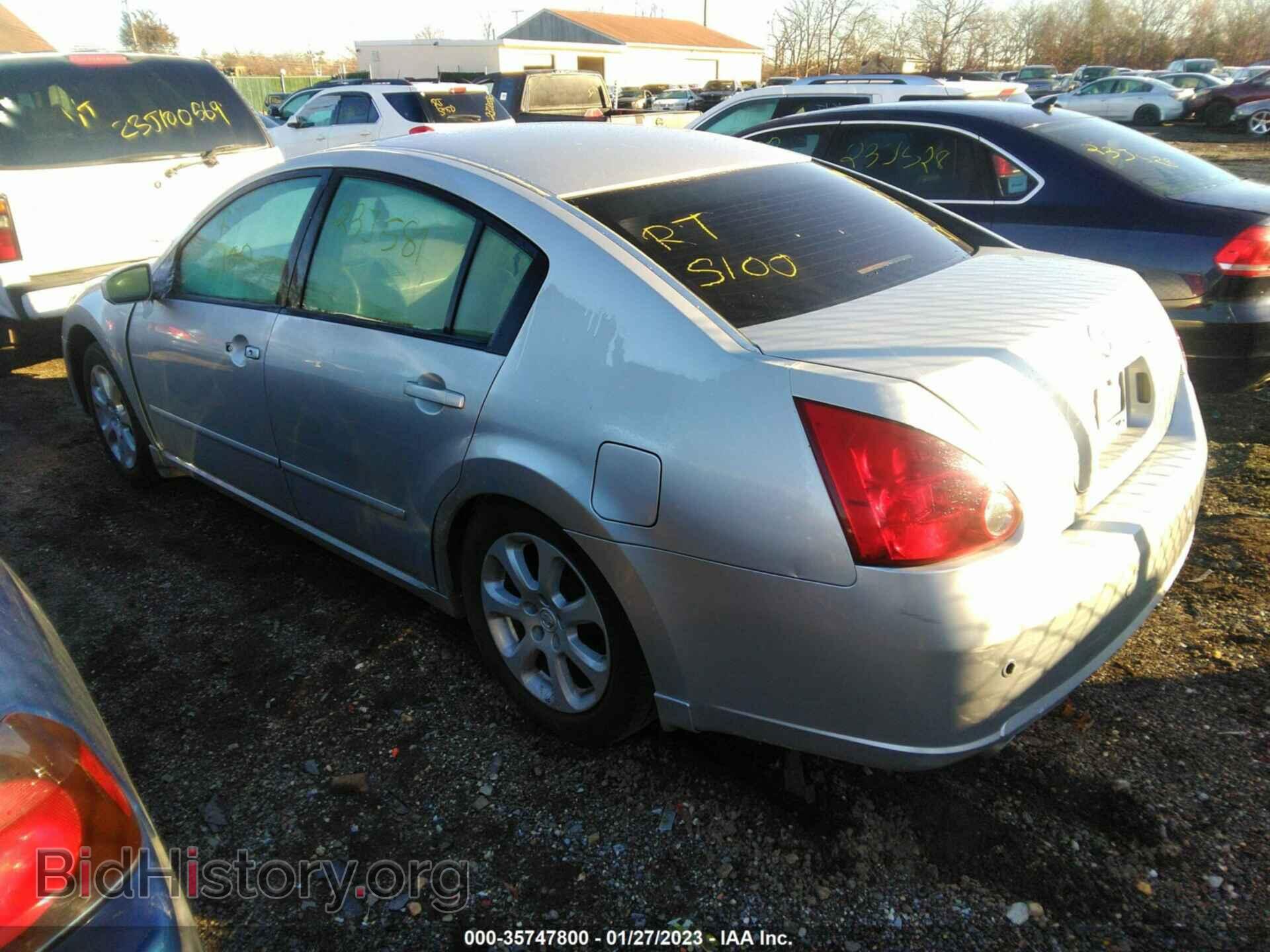 2007 NISSAN MAXIMA - VIN: 1N4BA41E07C838826 - Фото 3