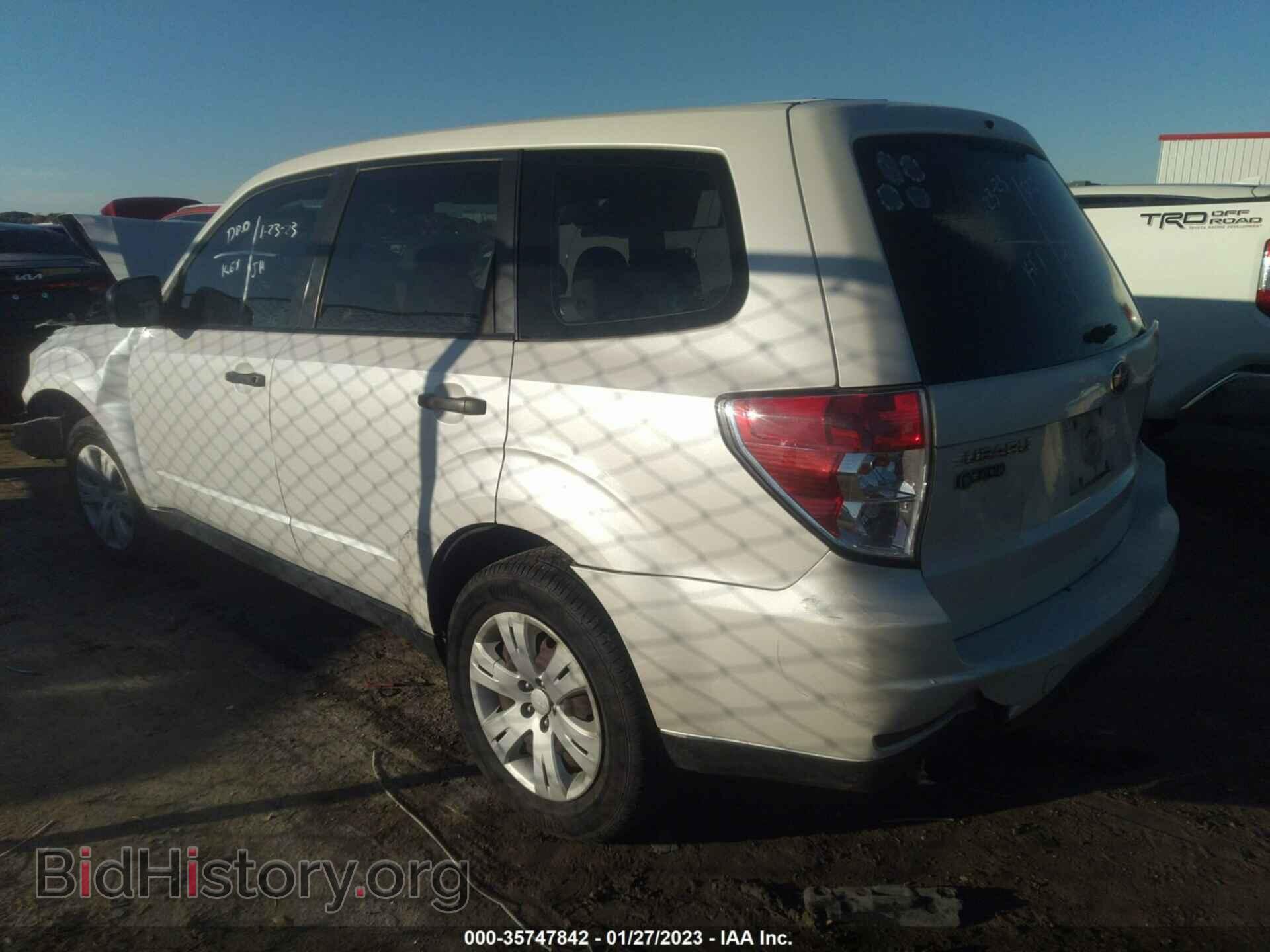 2009 SUBARU FORESTER - VIN: JF2SH61639H736941 - Фото 3