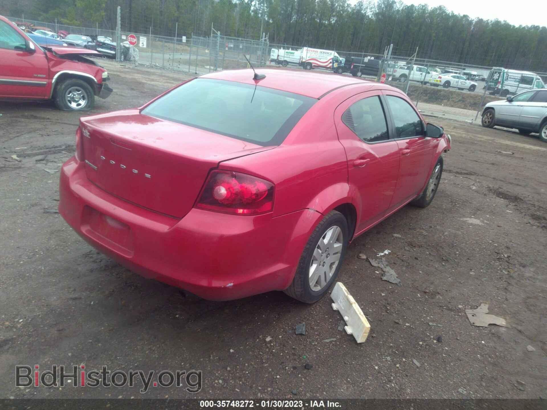 2013 DODGE AVENGER - VIN: 1C3CDZAB7DN591463 - Фото 4