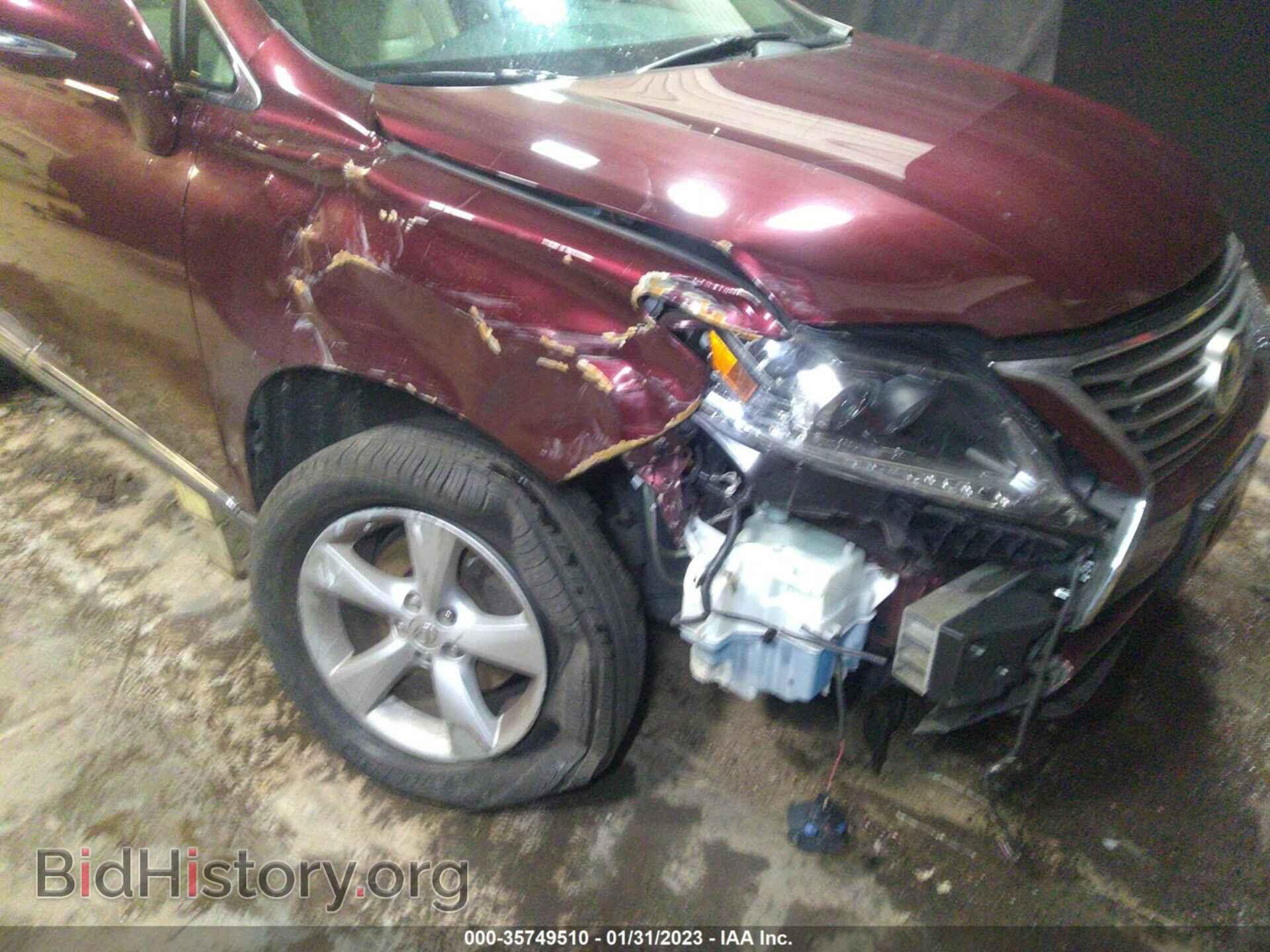 2013 LEXUS RX 350 - VIN: 2T2BK1BA2DC169748 - Фото 6