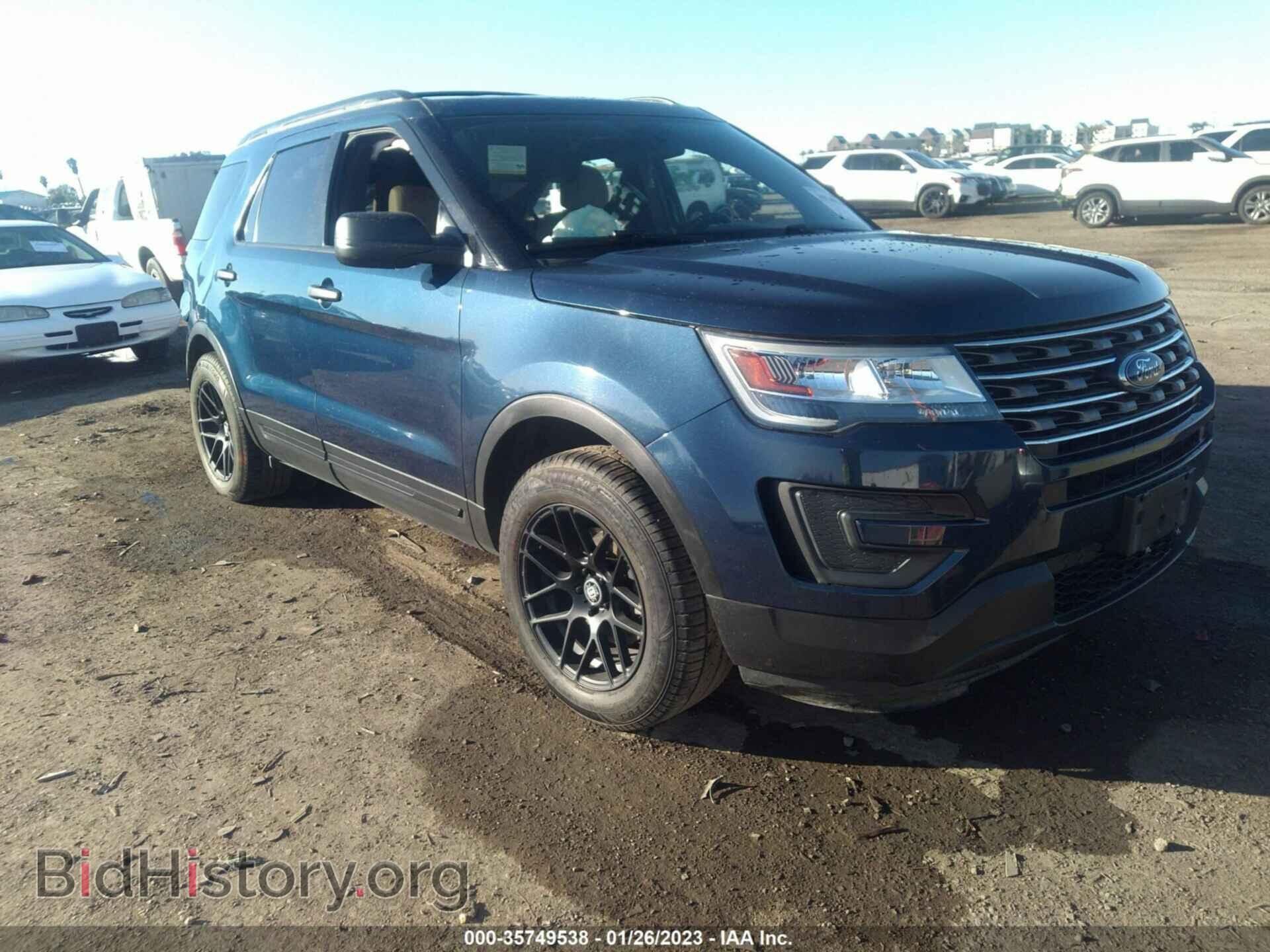 Фотография 1FM5K7B85HGE29418 - FORD EXPLORER 2017