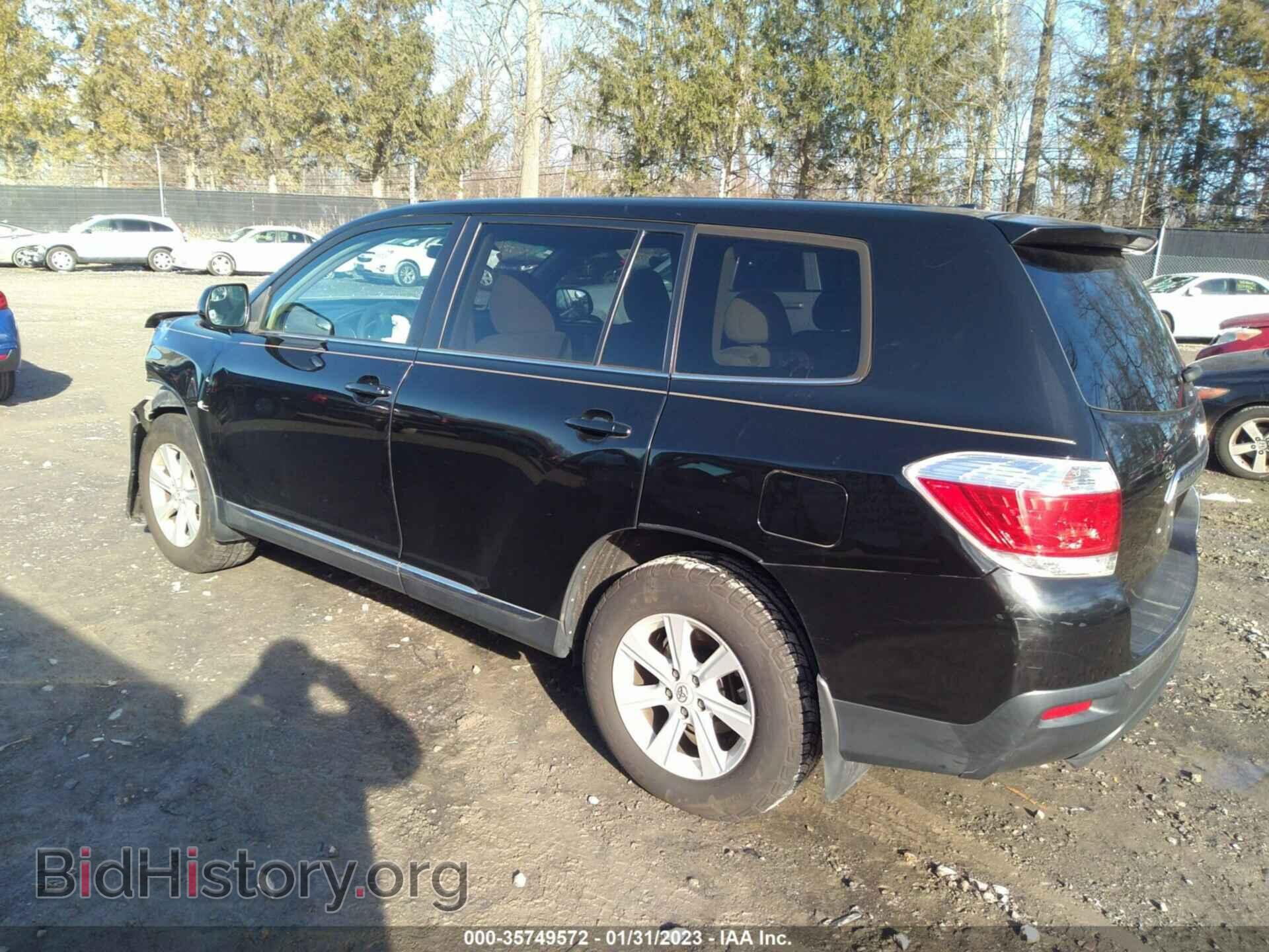 2012 TOYOTA HIGHLANDER - VIN: 5TDBK3EH5CS154546 - Фото 3