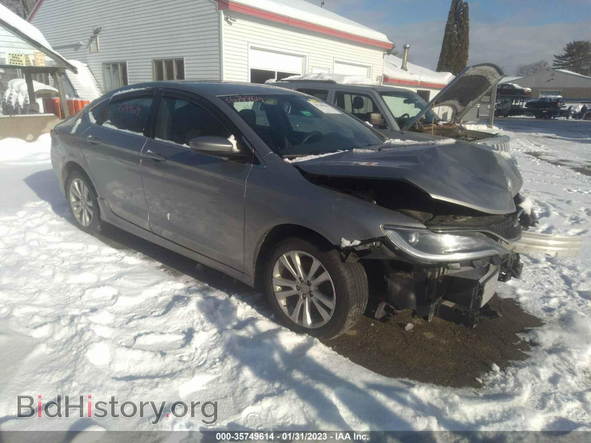 Фотография 1C3CCCAB7FN675849 - CHRYSLER 200 2015