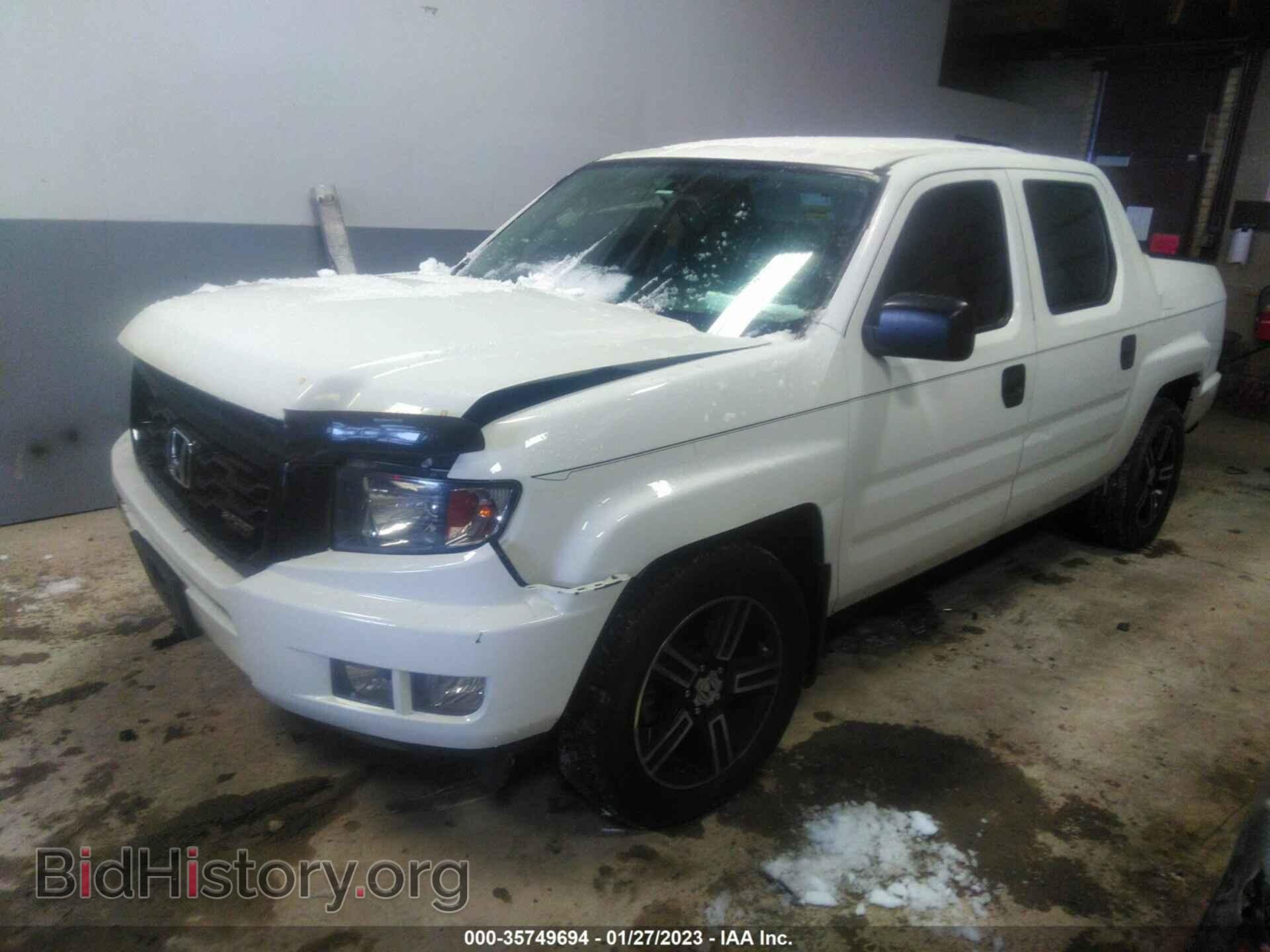 2014 HONDA RIDGELINE - VIN: 5FPYK1F72EB012044 - Фото 2