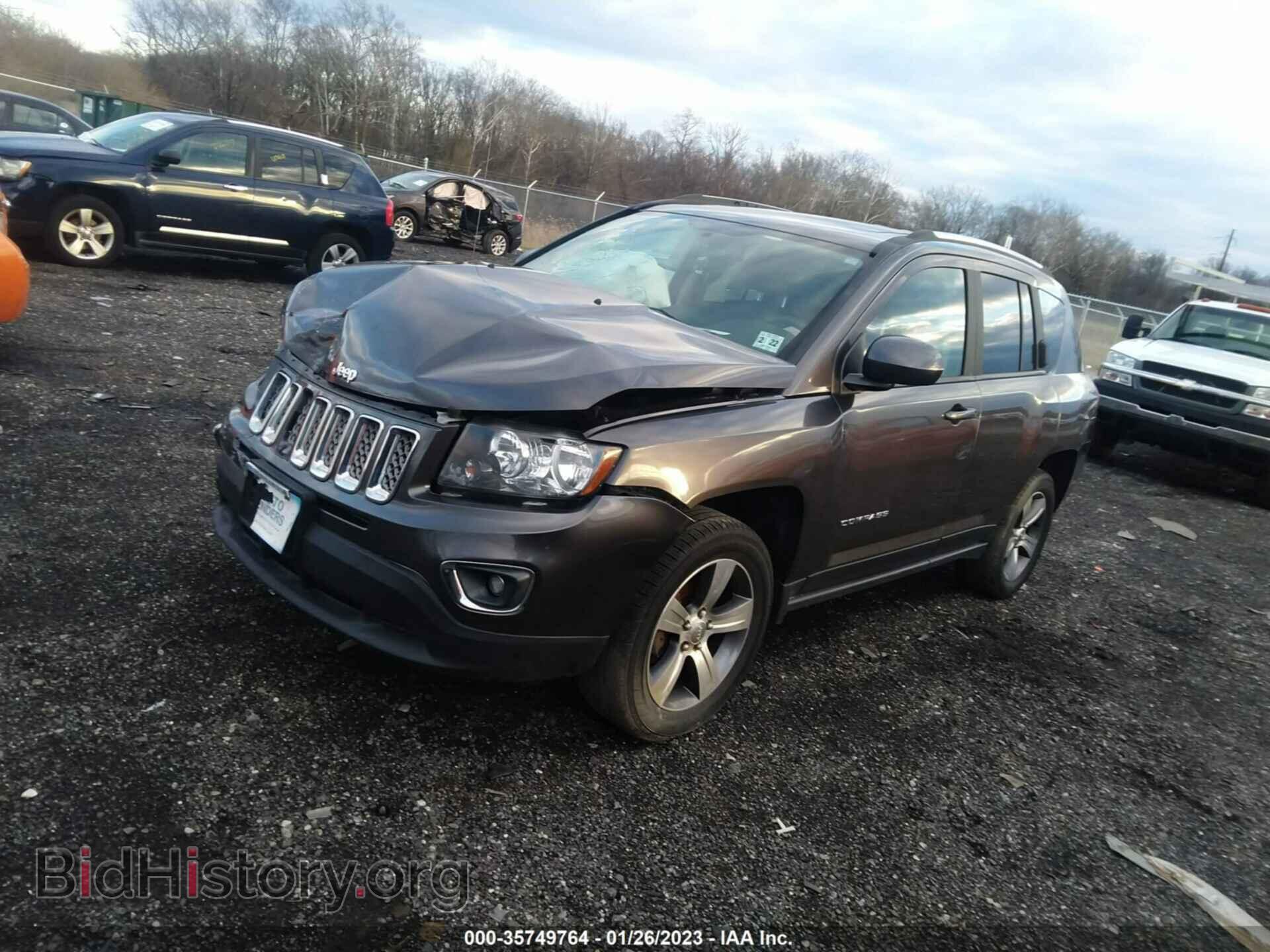 2017 JEEP COMPASS - VIN: 1C4NJDEB7HD139356 - Фото 2