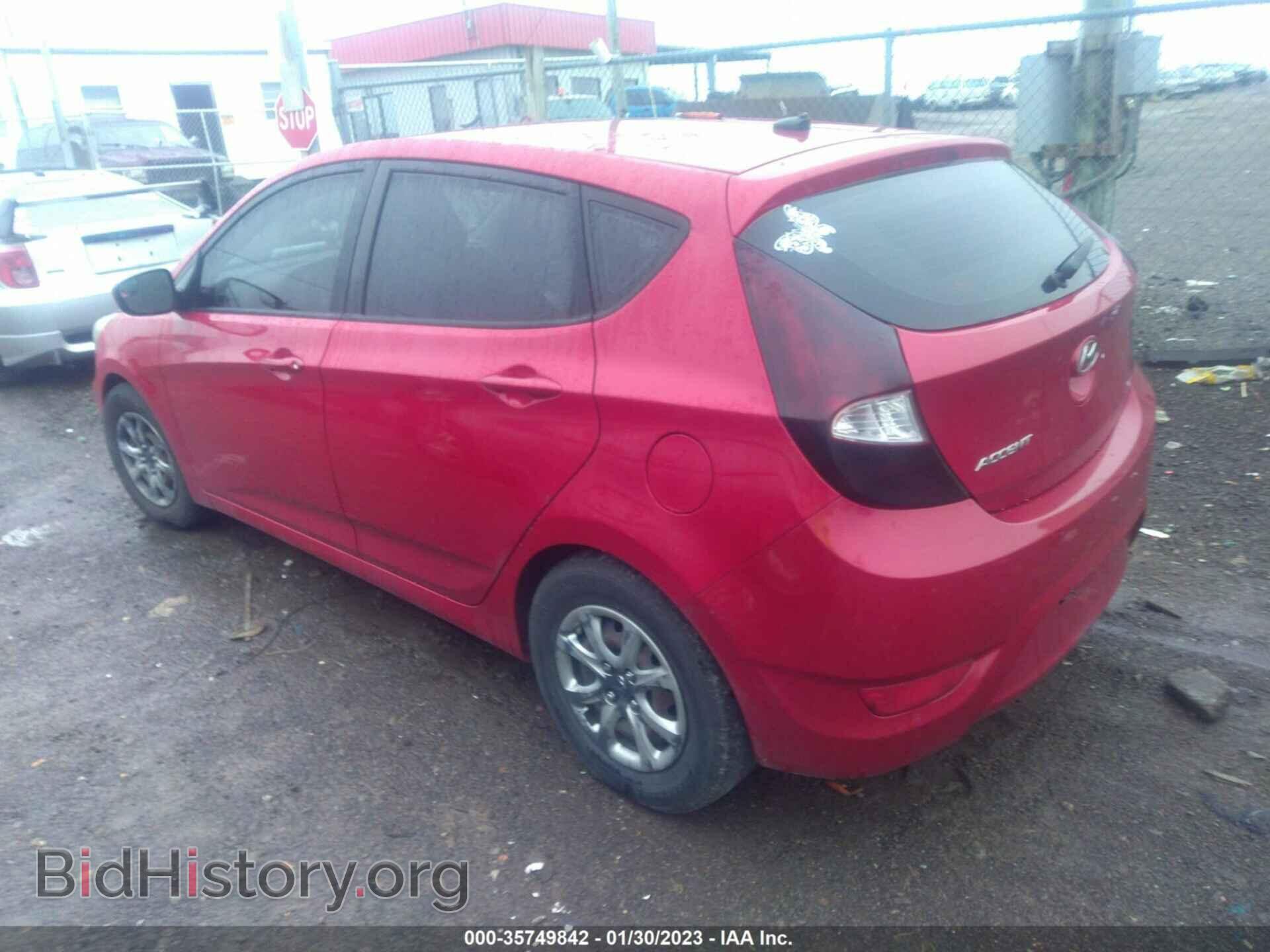 2014 HYUNDAI ACCENT - VIN: KMHCT5AE8EU151644 - Фото 3
