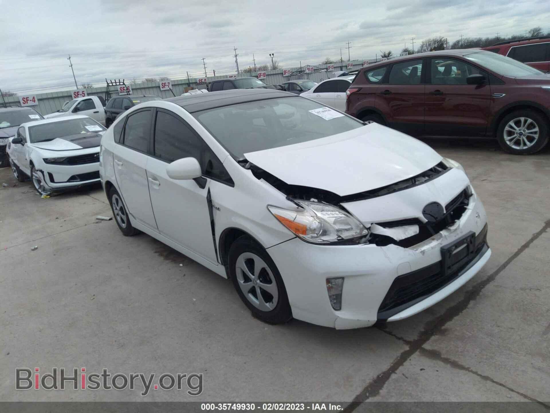 Фотография JTDKN3DU9D5669045 - TOYOTA PRIUS 2013