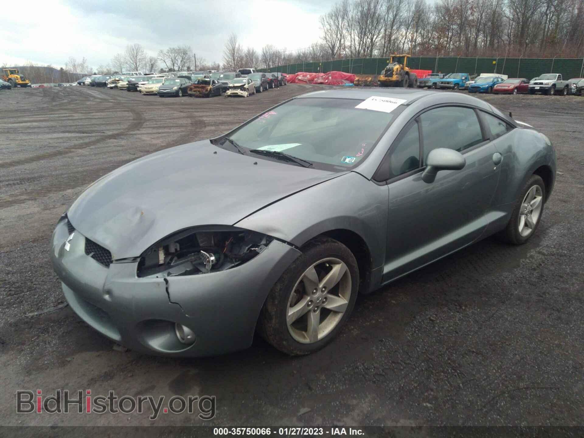2007 MITSUBISHI ECLIPSE - VIN: 4A3AK34T47E005684 - Photo 2