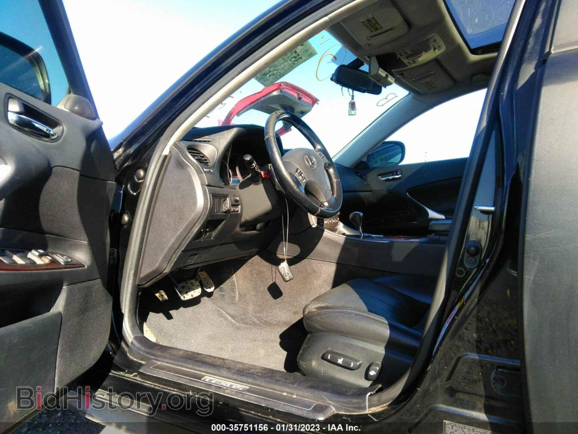 2008 LEXUS IS 350 - VIN: JTHBE262582015347 - Фото 6