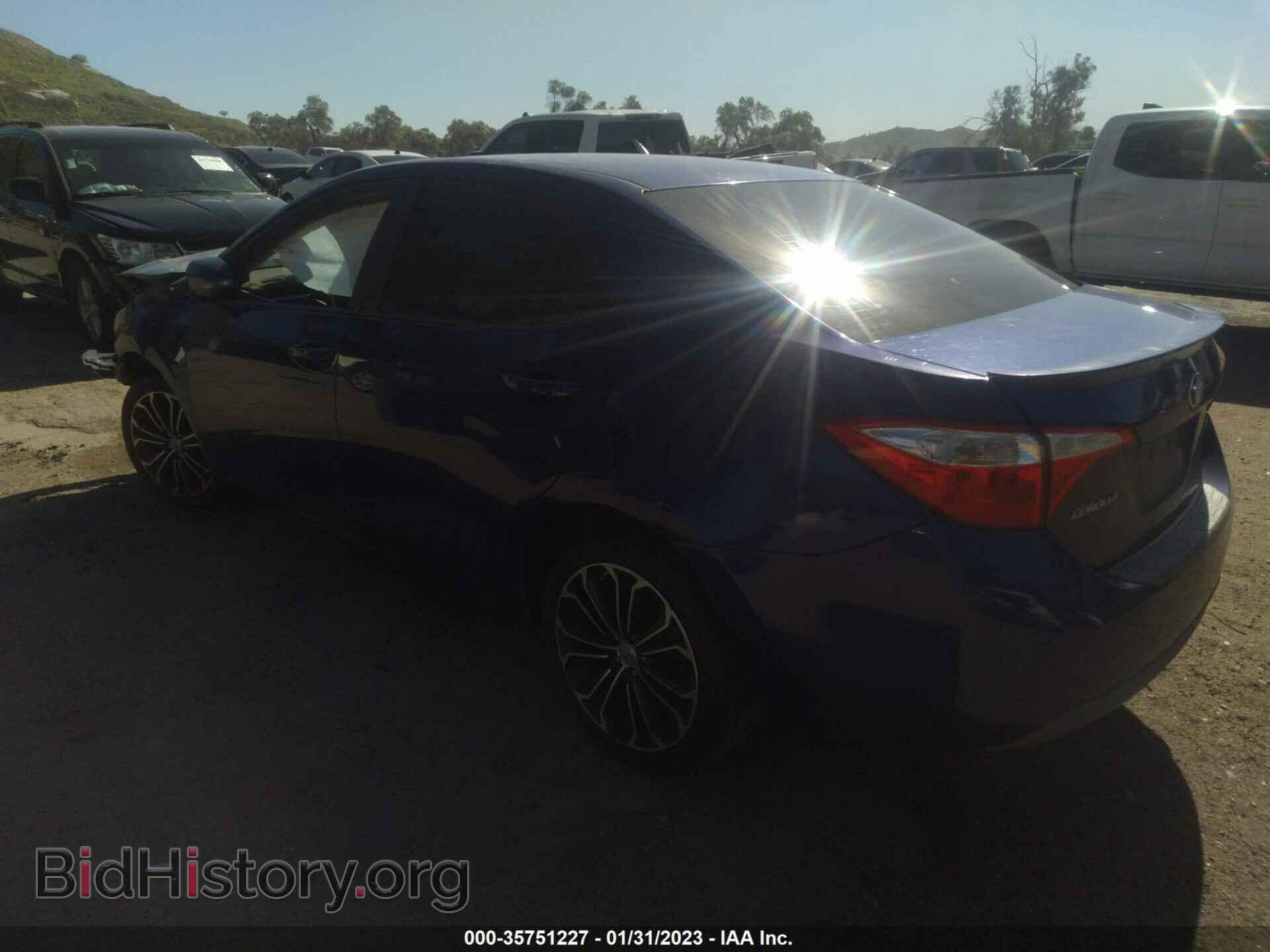 2014 TOYOTA COROLLA - VIN: 5YFBURHE0EP063887 - Photo 3