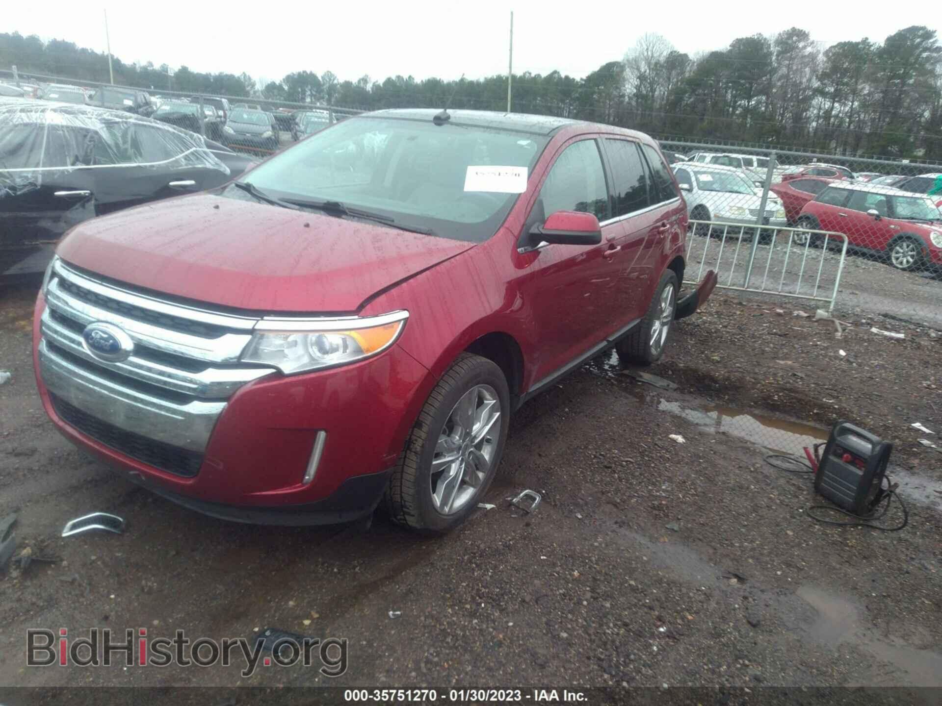 2014 FORD EDGE - VIN: 2FMDK3KC0EBB10309 - Фото 2