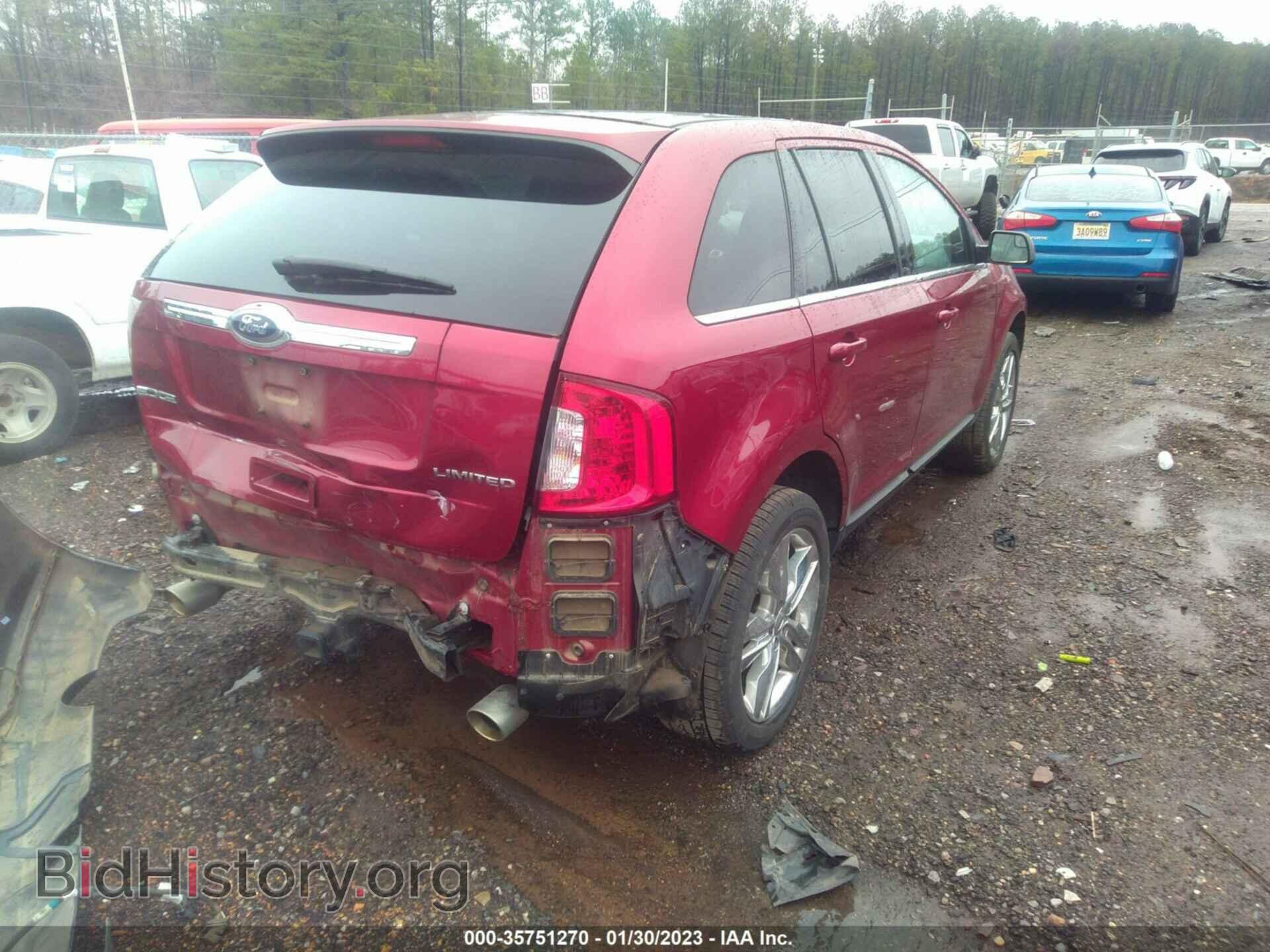 2014 FORD EDGE - VIN: 2FMDK3KC0EBB10309 - Фото 4