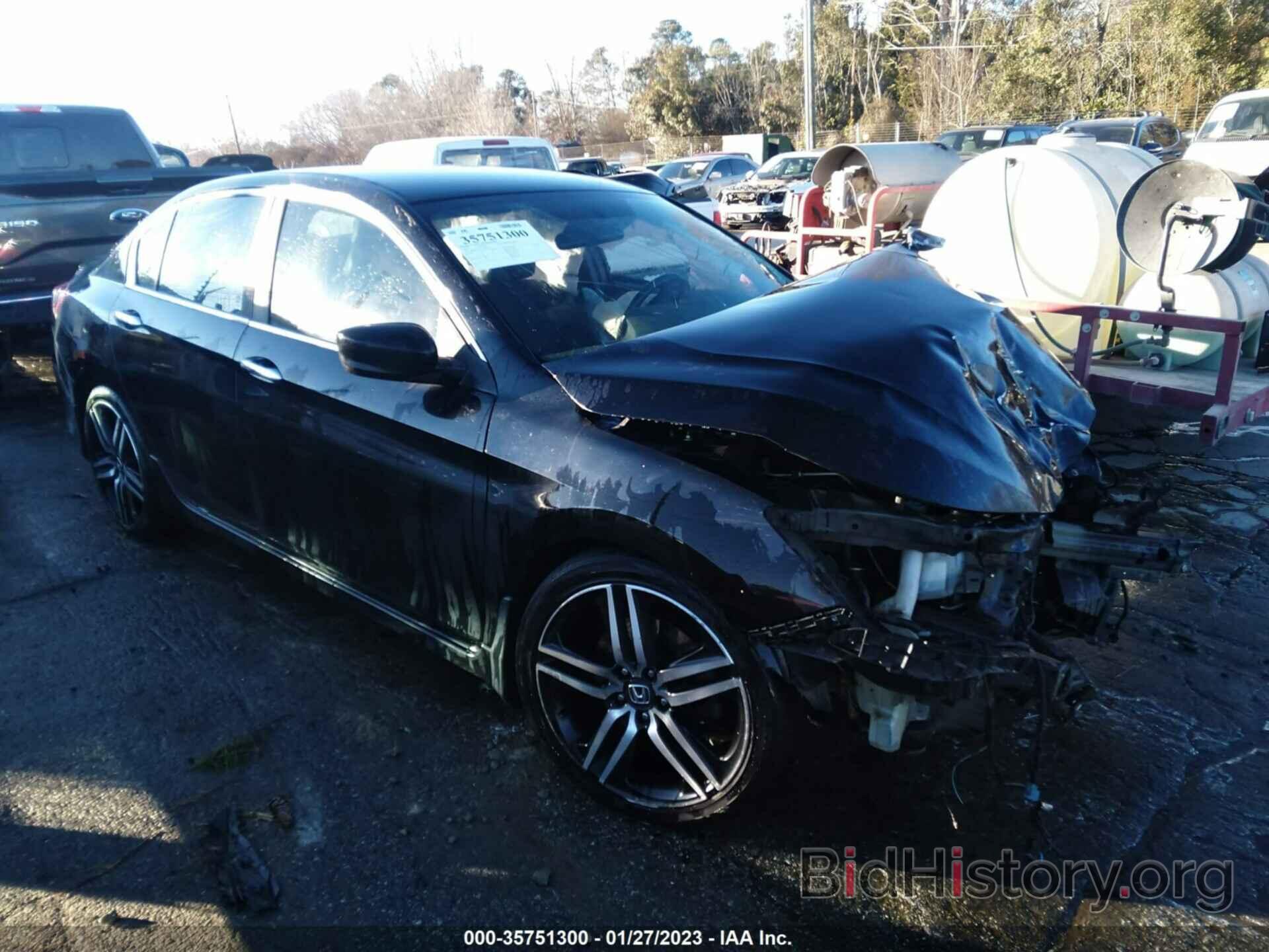 Photo 1HGCR2F53GA043870 - HONDA ACCORD SEDAN 2016