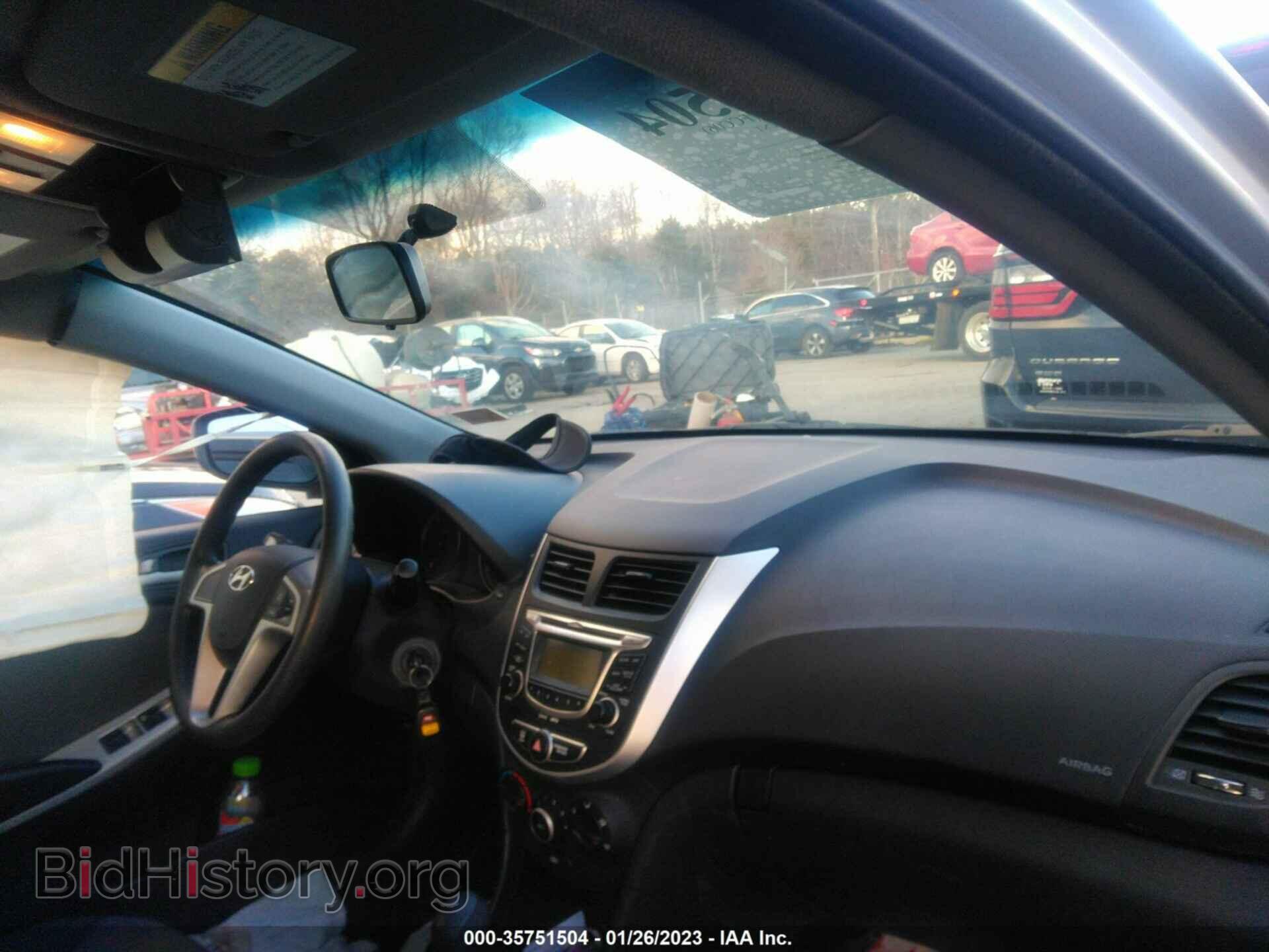 2012 HYUNDAI ACCENT - VIN: KMHCT5AEXCU046360 - Фото 5