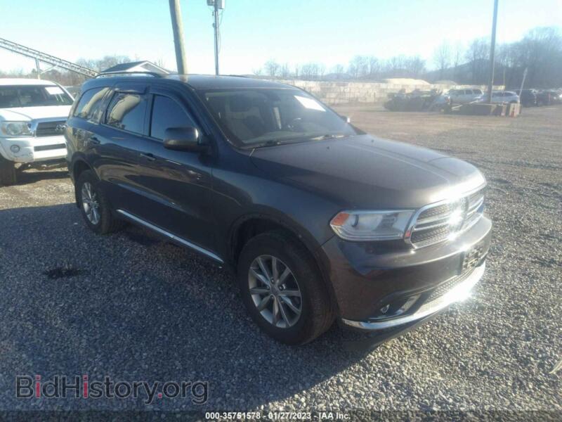 2016 Dodge DURANGO SXT (VIN 1C4RDJAG9GC410558) — photo 1 of 11, IAAI, damage: left side