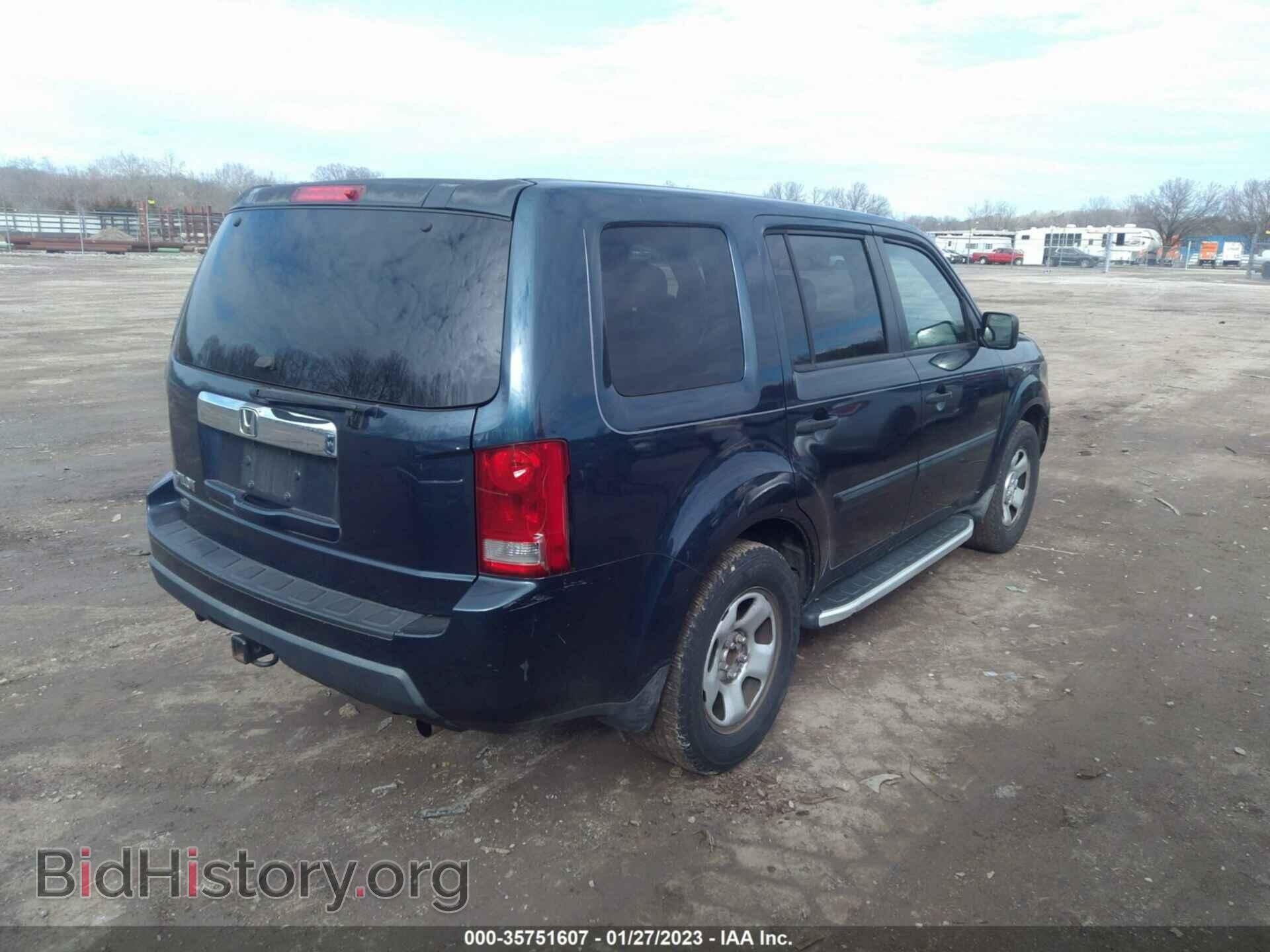 2009 HONDA PILOT - VIN: 5FNYF38209B011152 - Фото 4