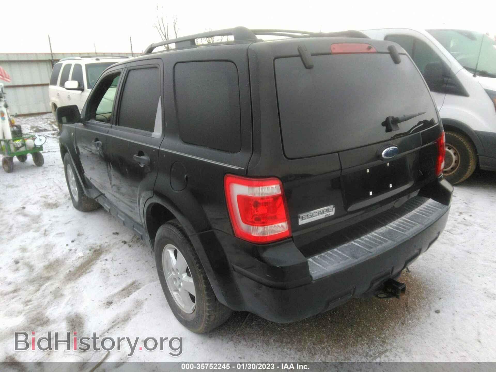 2008 FORD ESCAPE - VIN: 1FMCU03138KE01110 - Фото 3