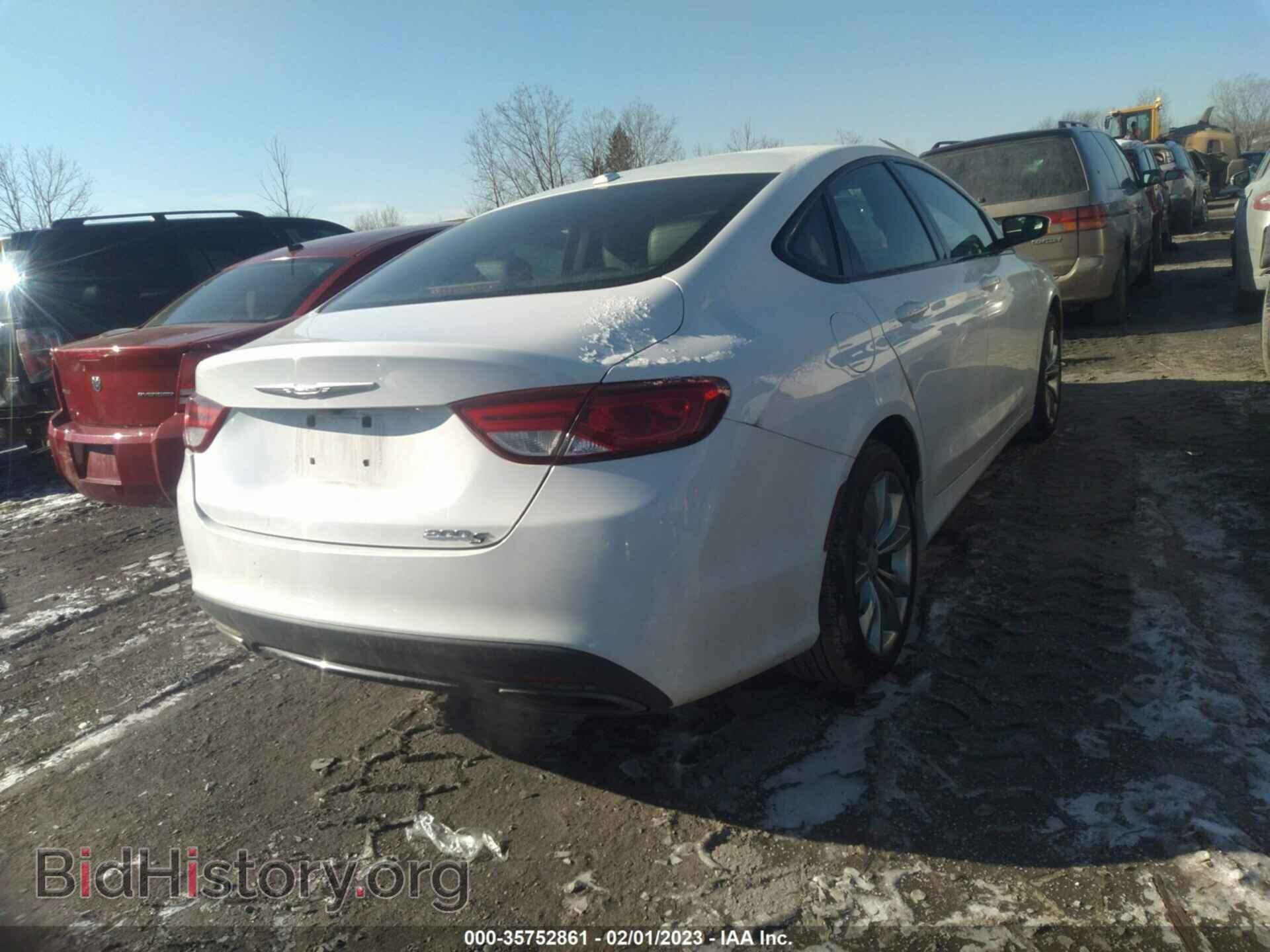 2015 CHRYSLER 200 - VIN: 1C3CCCBB7FN750645 - Фото 4
