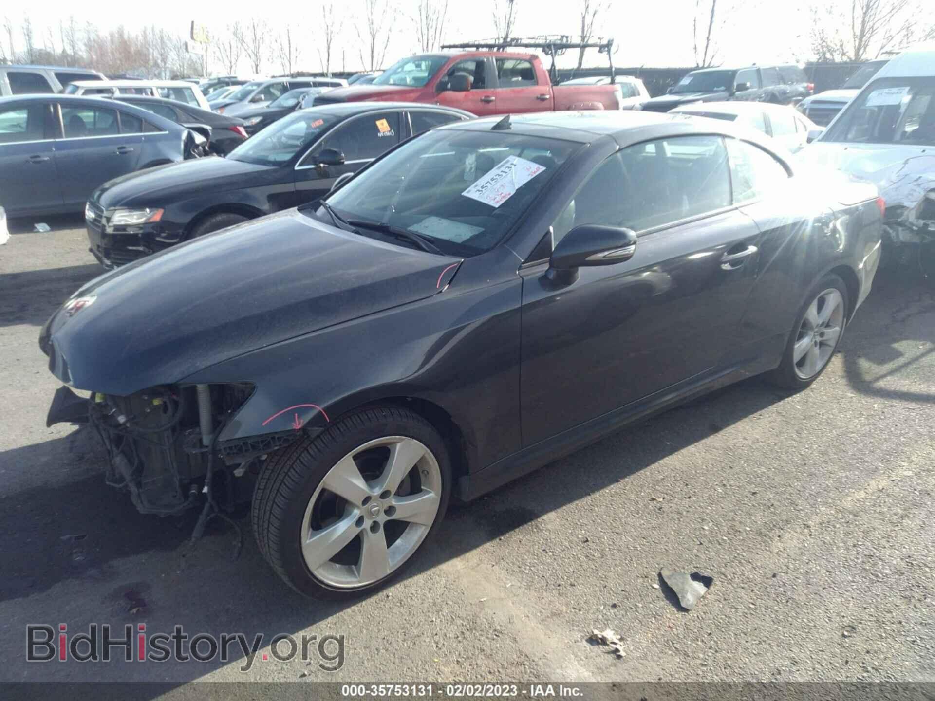 2011 LEXUS IS 250C - VIN: JTHFF2C26B2519299 - Фото 2
