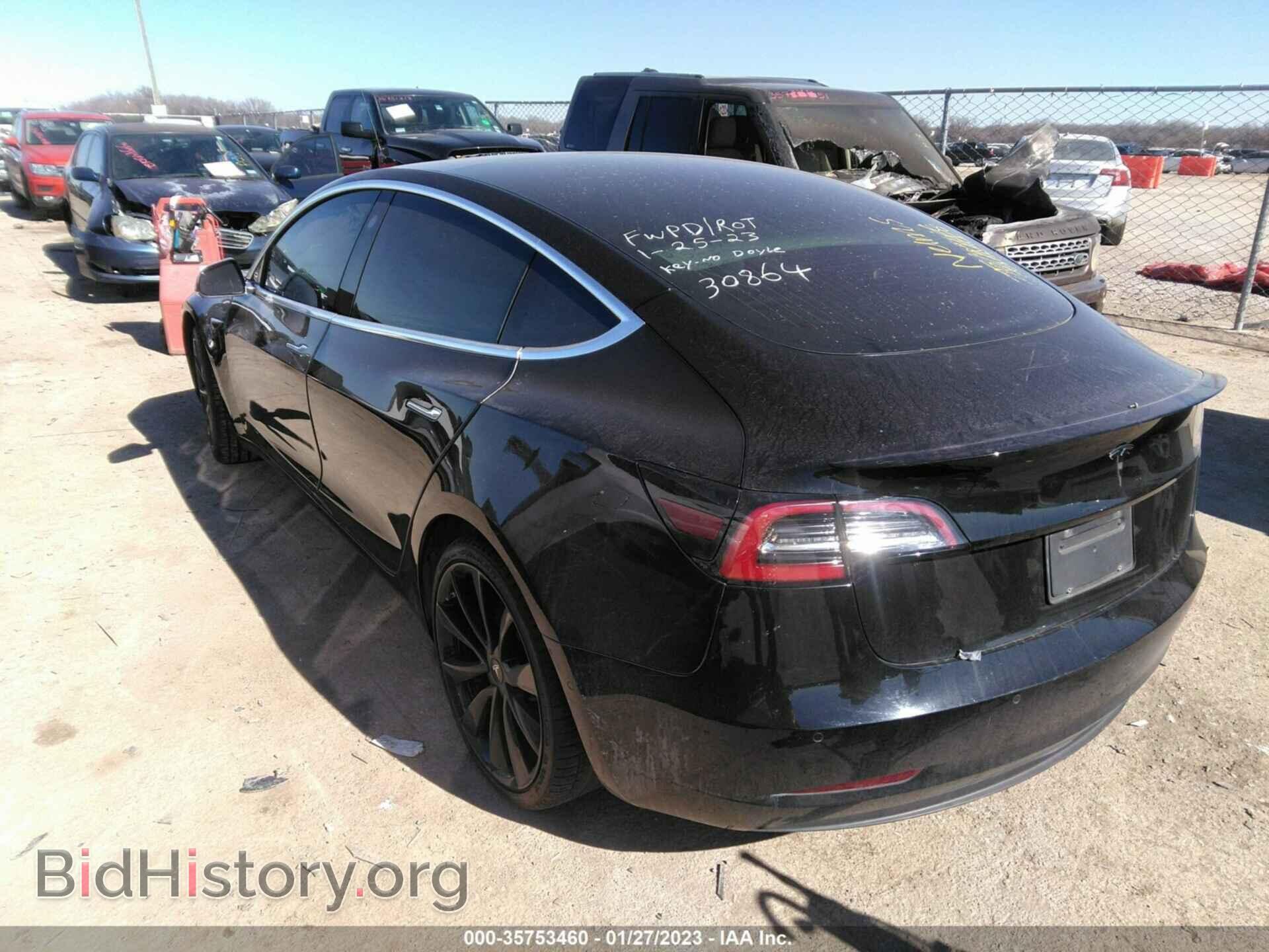 2020 TESLA MODEL 3 - VIN: 5YJ3E1EA9LF743302 - Фото 3
