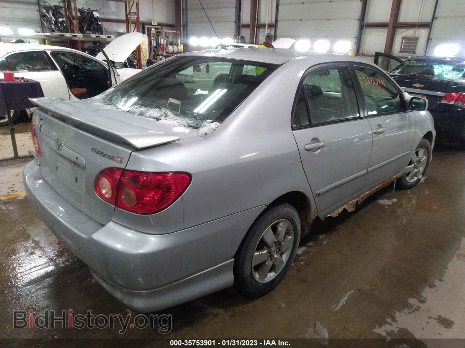 2006 TOYOTA COROLLA - VIN: 2T1BR32E16C704683 - Фото 4