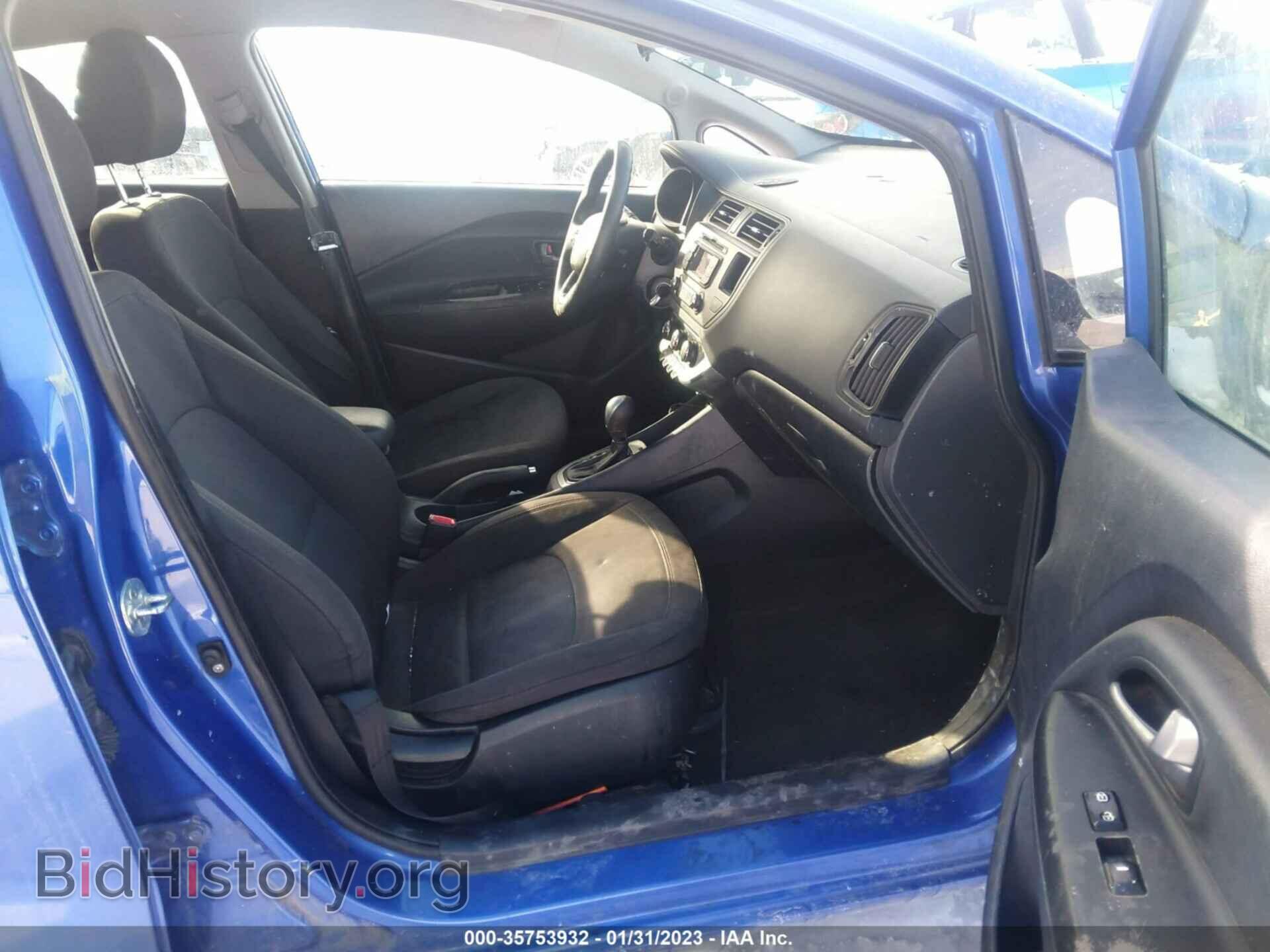 2015 KIA RIO - VIN: KNADN5A34F6435518 - Фото 5
