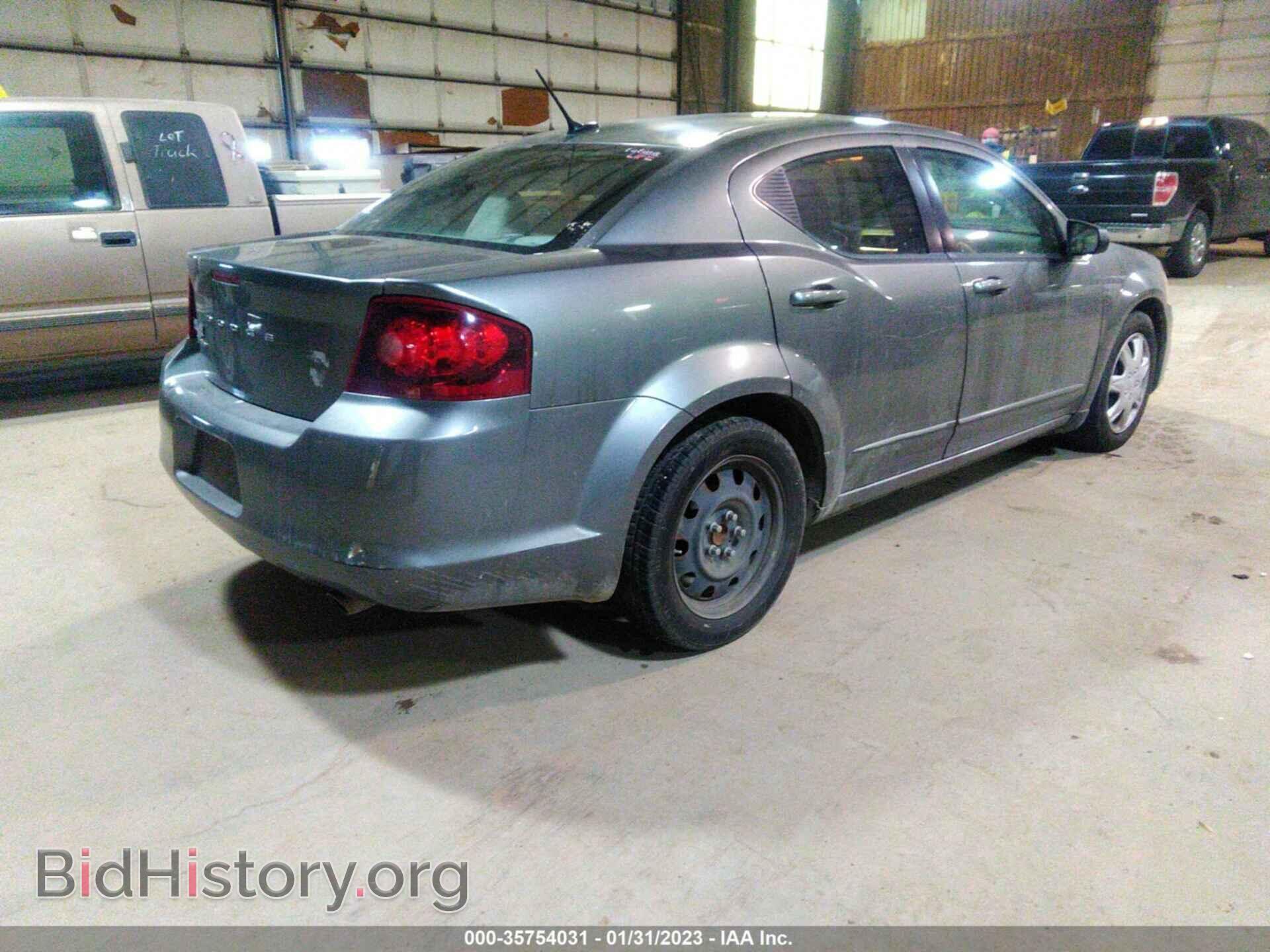 2012 DODGE AVENGER - VIN: 1C3CDZAB3CN168118 - Фото 4