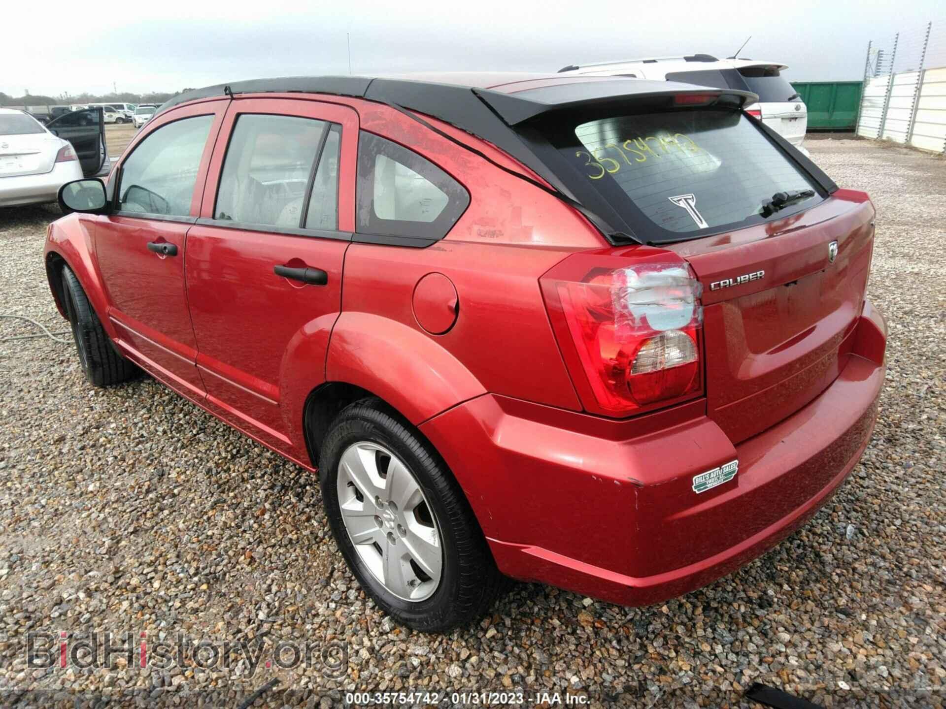 2007 DODGE CALIBER - VIN: 1B3HB48B77D404685 - Фото 3