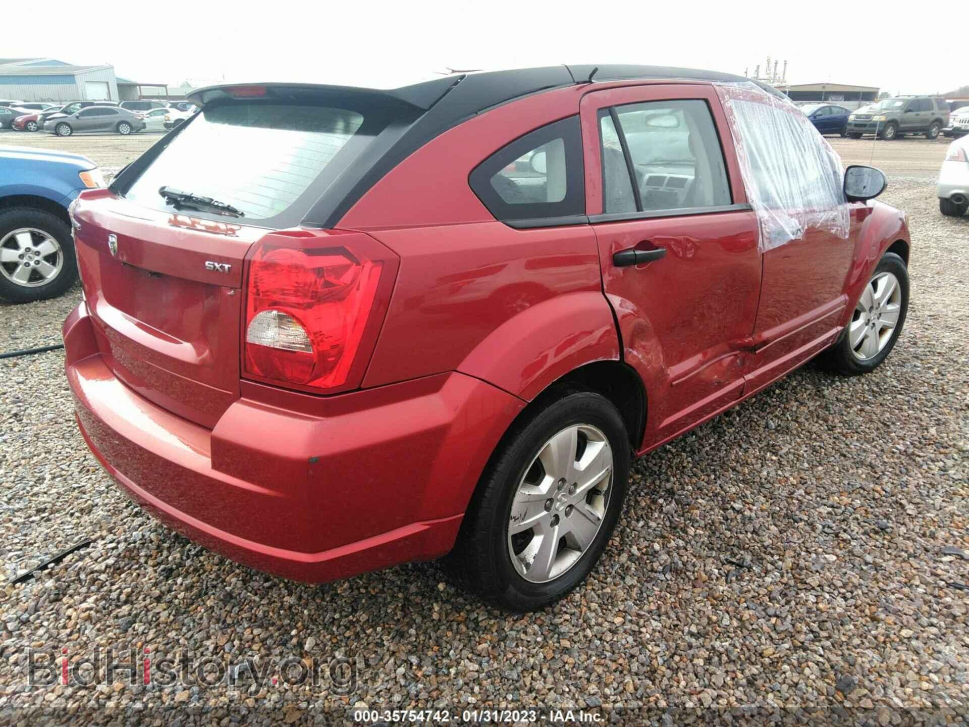 2007 DODGE CALIBER - VIN: 1B3HB48B77D404685 - Фото 4