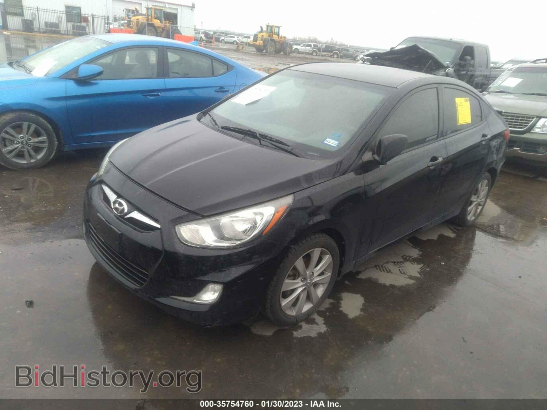 2012 HYUNDAI ACCENT - VIN: KMHCU4AE8CU096116 - Фото 2