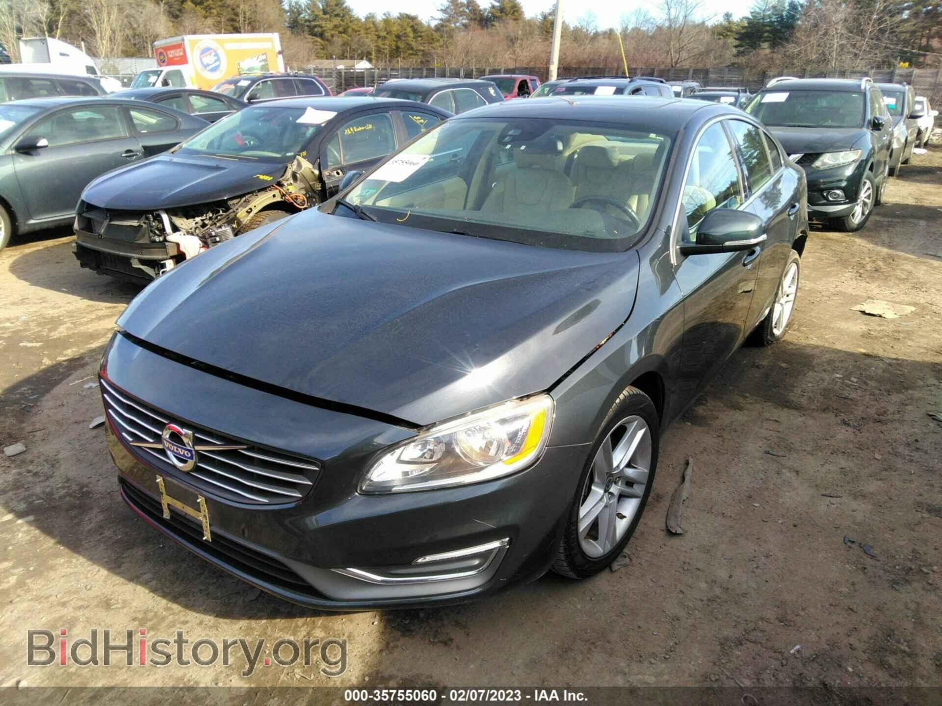 2014 VOLVO S60 - VIN: YV1612FS2E2285320 - Фото 2