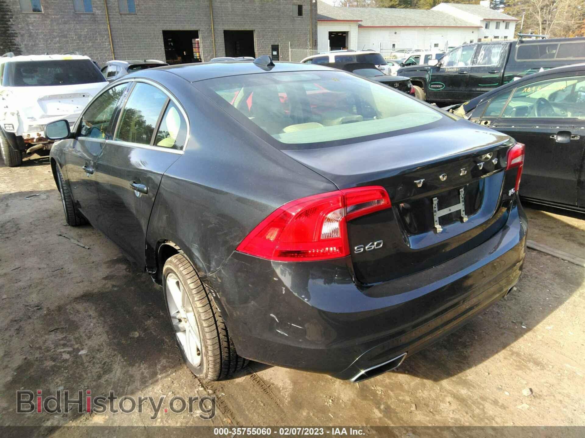 2014 VOLVO S60 - VIN: YV1612FS2E2285320 - Фото 3
