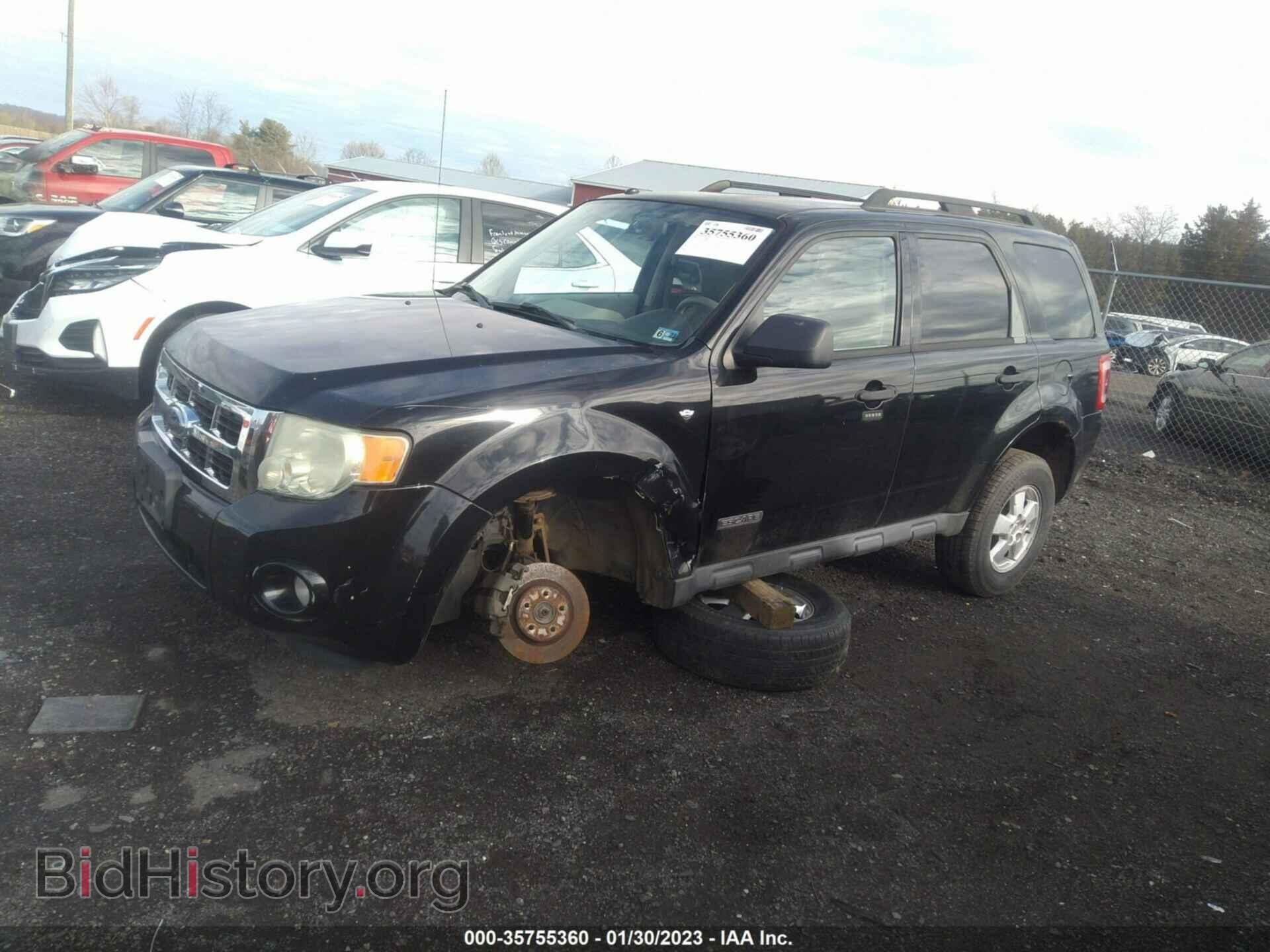 2008 FORD ESCAPE - VIN: 1FMCU93108KB48896 - Фото 2