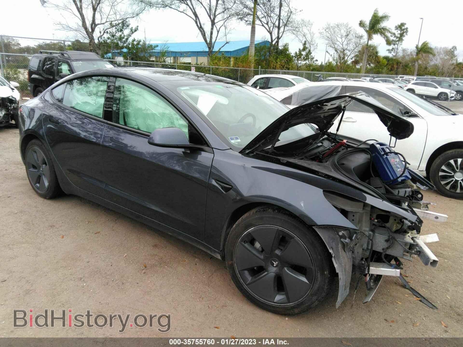 Photo 5YJ3E1EA5MF031645 - TESLA MODEL 3 2021